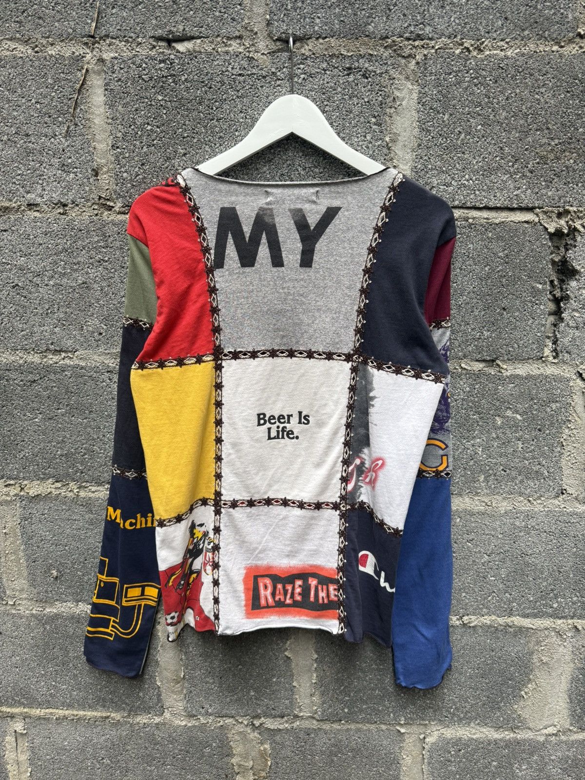 Number (N)ine AW02 Number (N)ine Patchwork L/S 1/100 Size US M / EU 48-50 / 2 - 3 Thumbnail