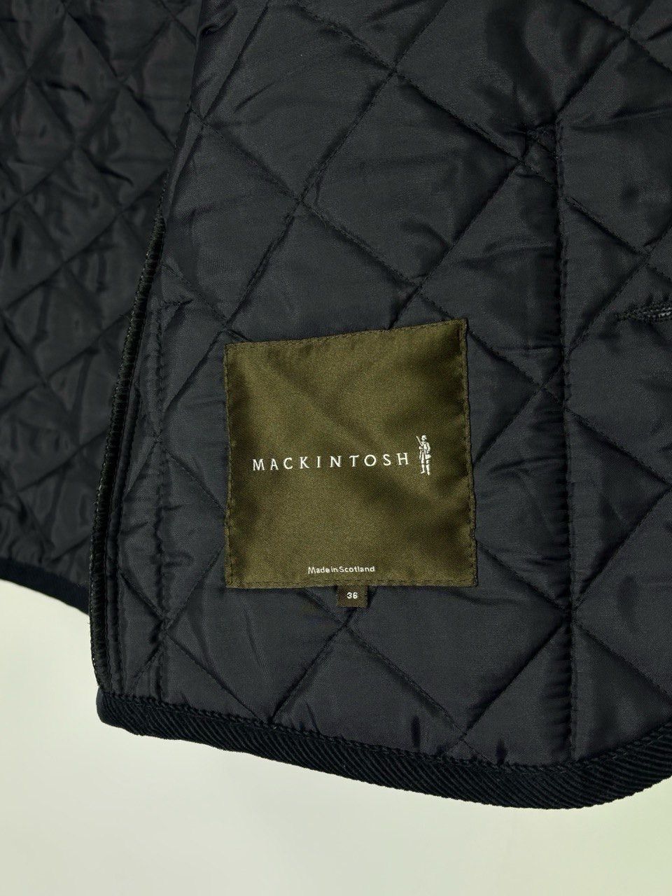 Mackintosh Vintage Mackintosh Navy Quilted Button Jacket Size US S / EU 44-46 / 1 - 19 Thumbnail