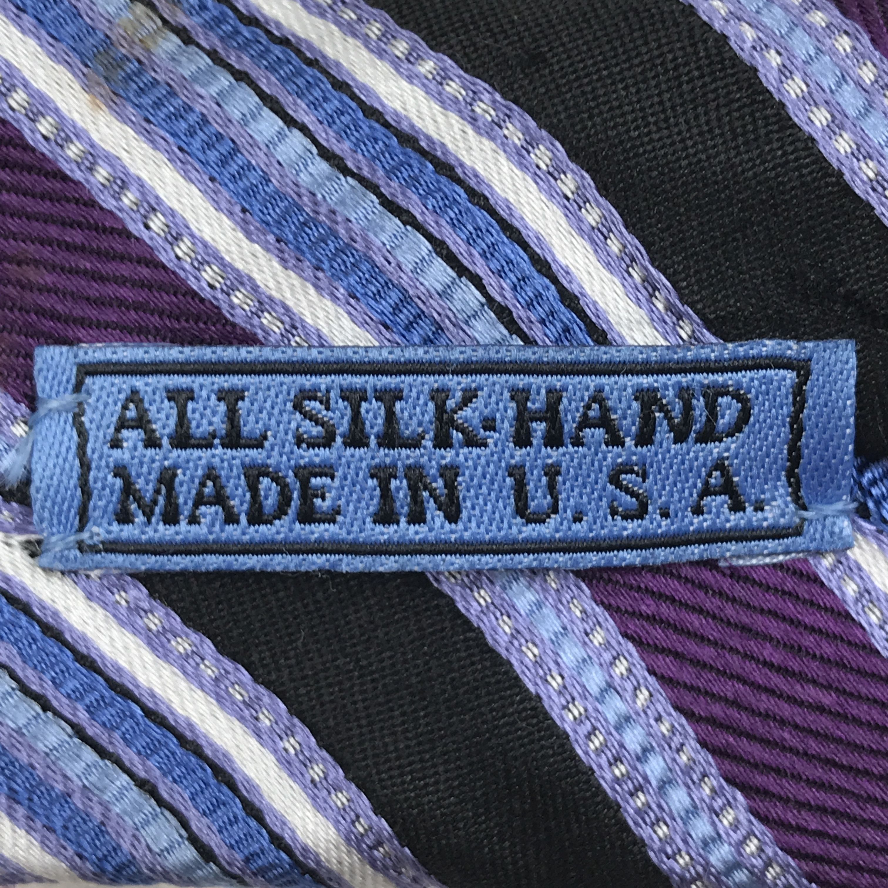 Designer × Vintage Vintage JZ Richards Silk Necktie Size ONE SIZE - 6 Thumbnail