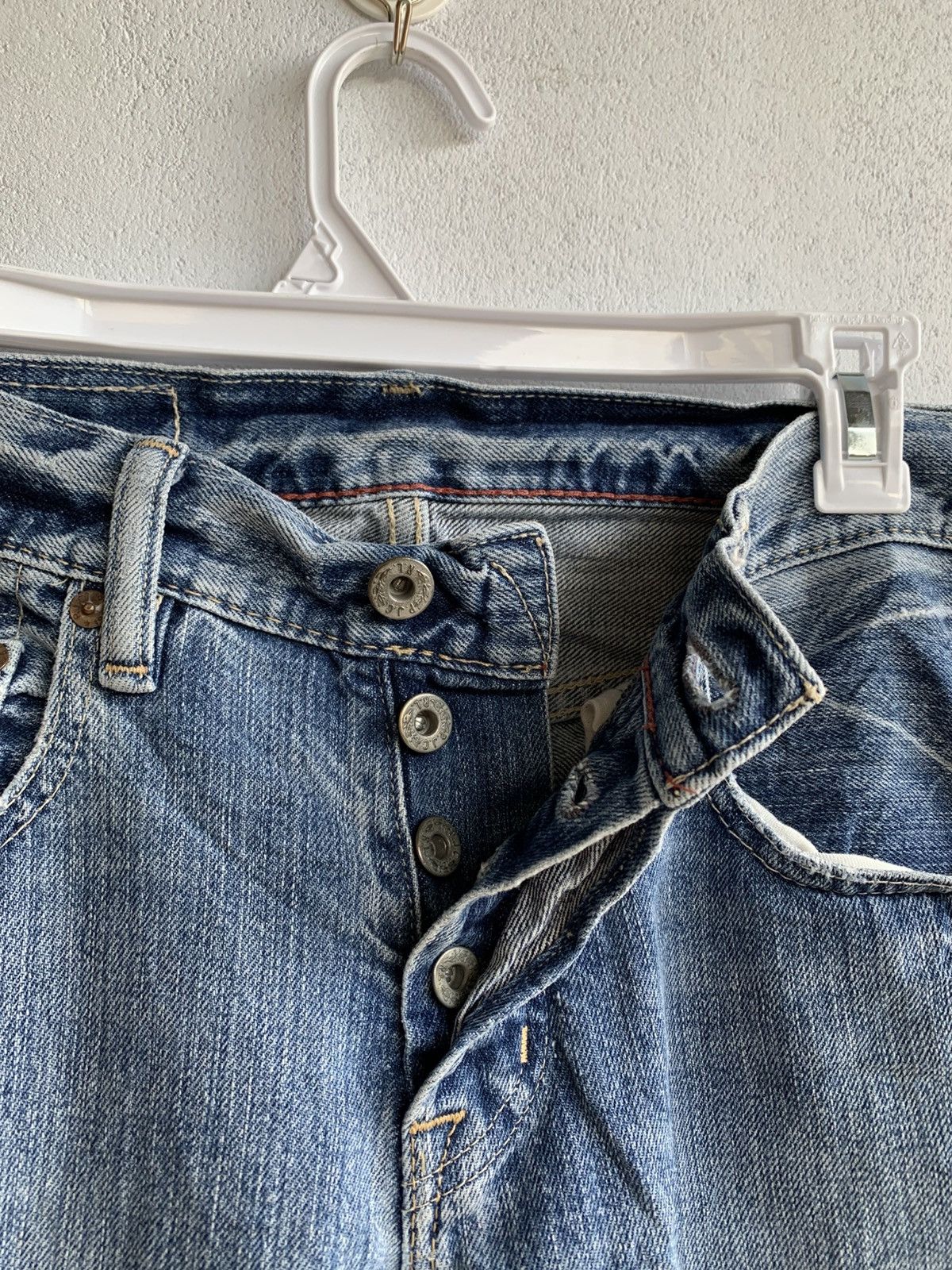 RRL Ralph Lauren × Ralph Lauren × Vintage Vintage RRL Japanese Denim Distressed Size US 30 / EU 46 - 6 Thumbnail