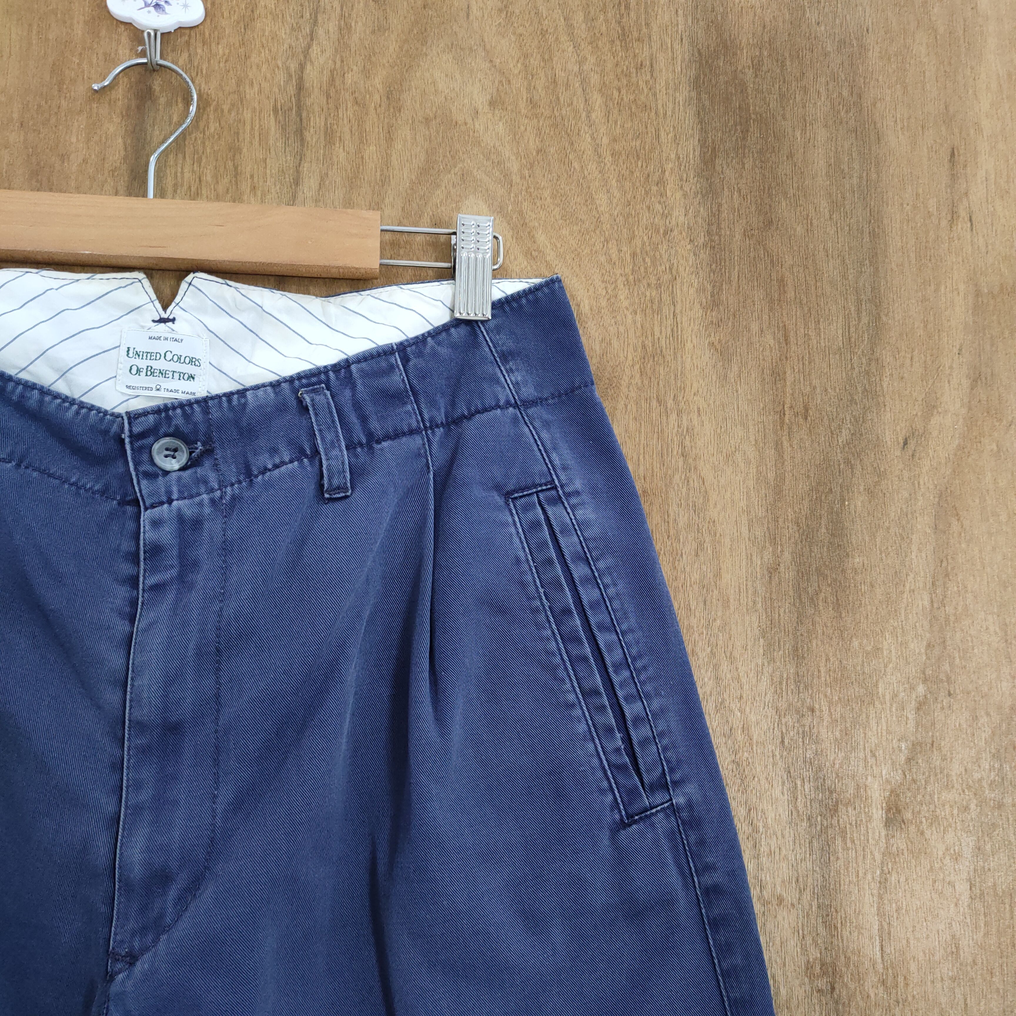 United Colors Of Benetton UNITED COLORS OF BENETTON CHINO PANTS Size US 30 / EU 46 - 6 Thumbnail