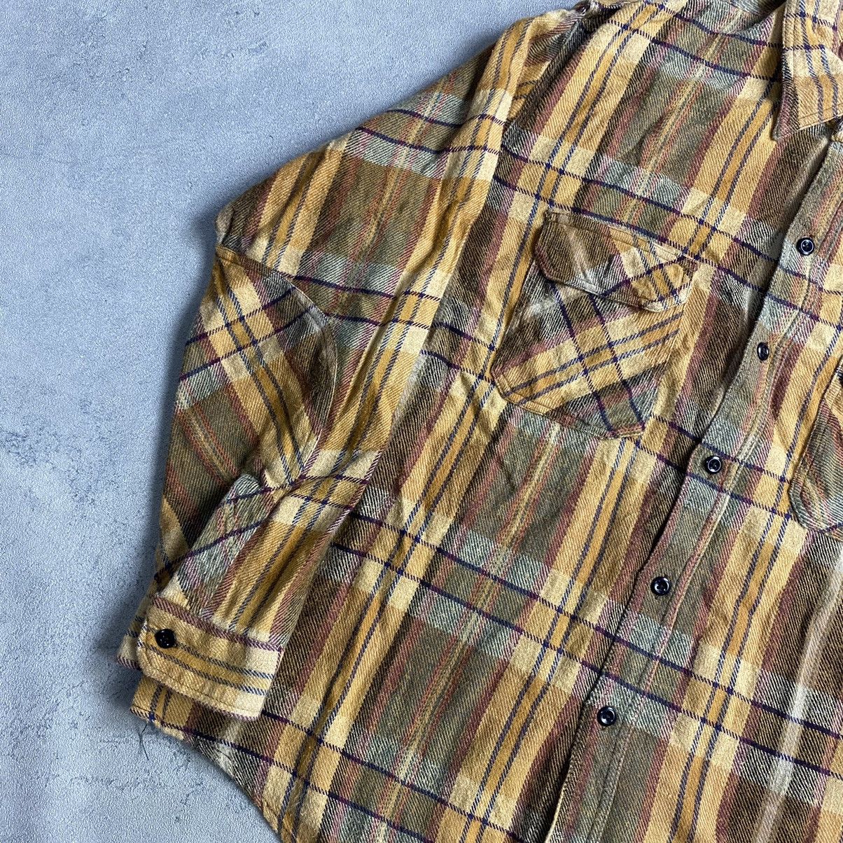 Needles × Nepenthes Rare Early Needles/ Hoggs Flannel Overshirt Made in Japan Size US M / EU 48-50 / 2 - 4 Thumbnail