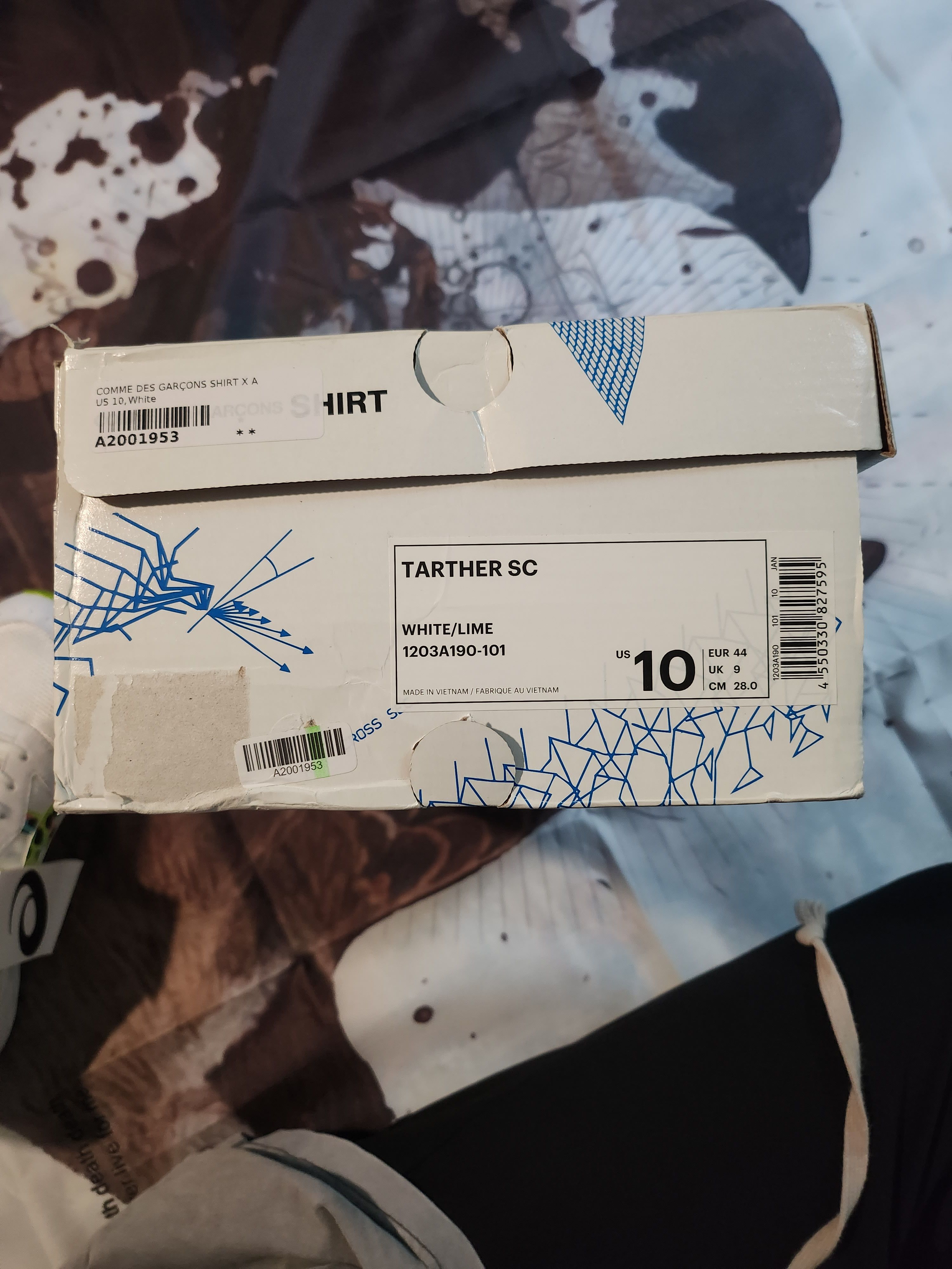 Asics CdG SHIRT Asics Tarther SC Size US 10 / EU 43 - 9 Thumbnail