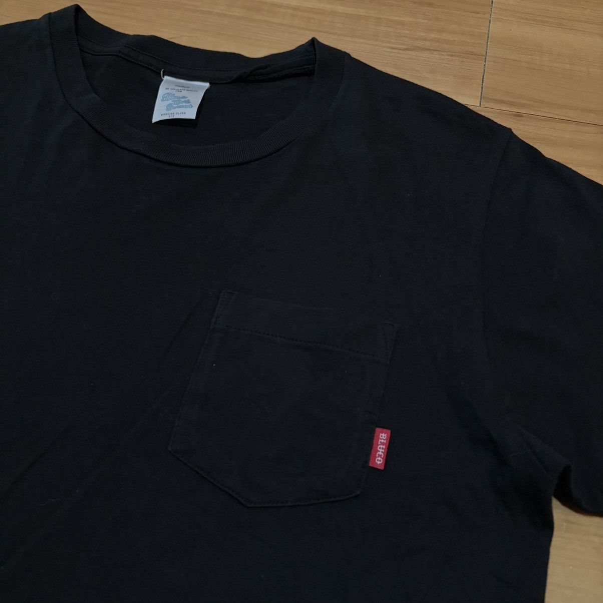 Japanese Brand Bluco work garment pocket t-shirt Size US M / EU 48-50 / 2 - 1 Thumbnail