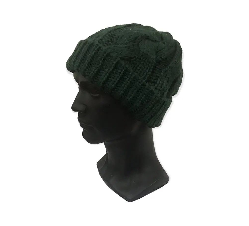 Japanese Brand × Vintage Japanese Brand Knit Design Beanie Hat Size ONE SIZE - 1 Thumbnail