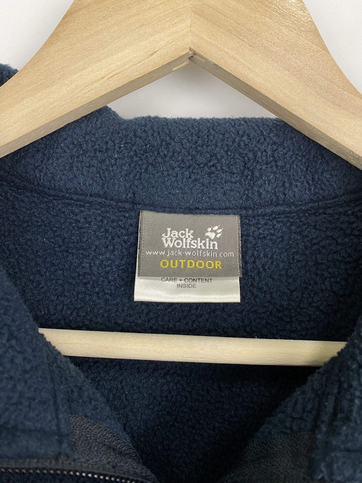 Jack Wolfskin 🧗🇺🇸 Y2K Jack Wolfskin Fleece Hoodie Rare Retro Hype Size US L / EU 52-54 / 3 - 10 Thumbnail
