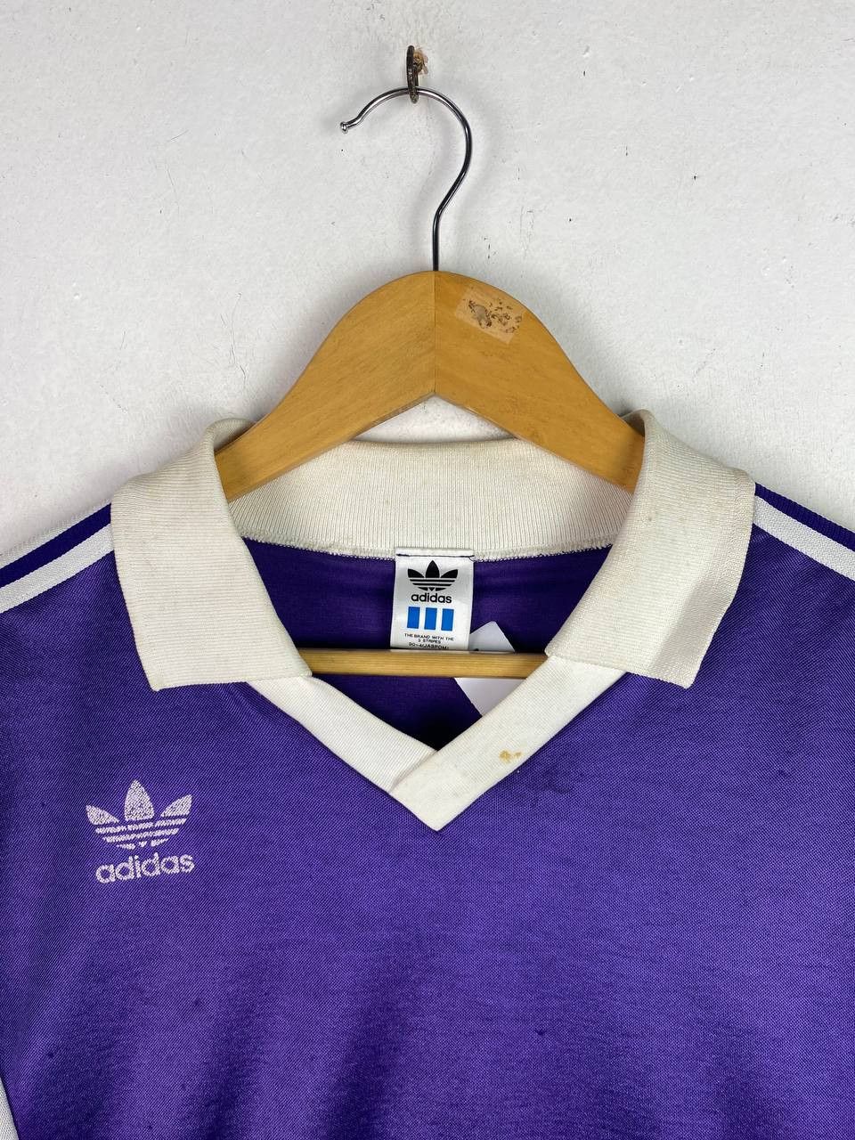 Adidas vintage adidas trefoil longsleeves jersey nice design Size US M / EU 48-50 / 2 - 2 Thumbnail