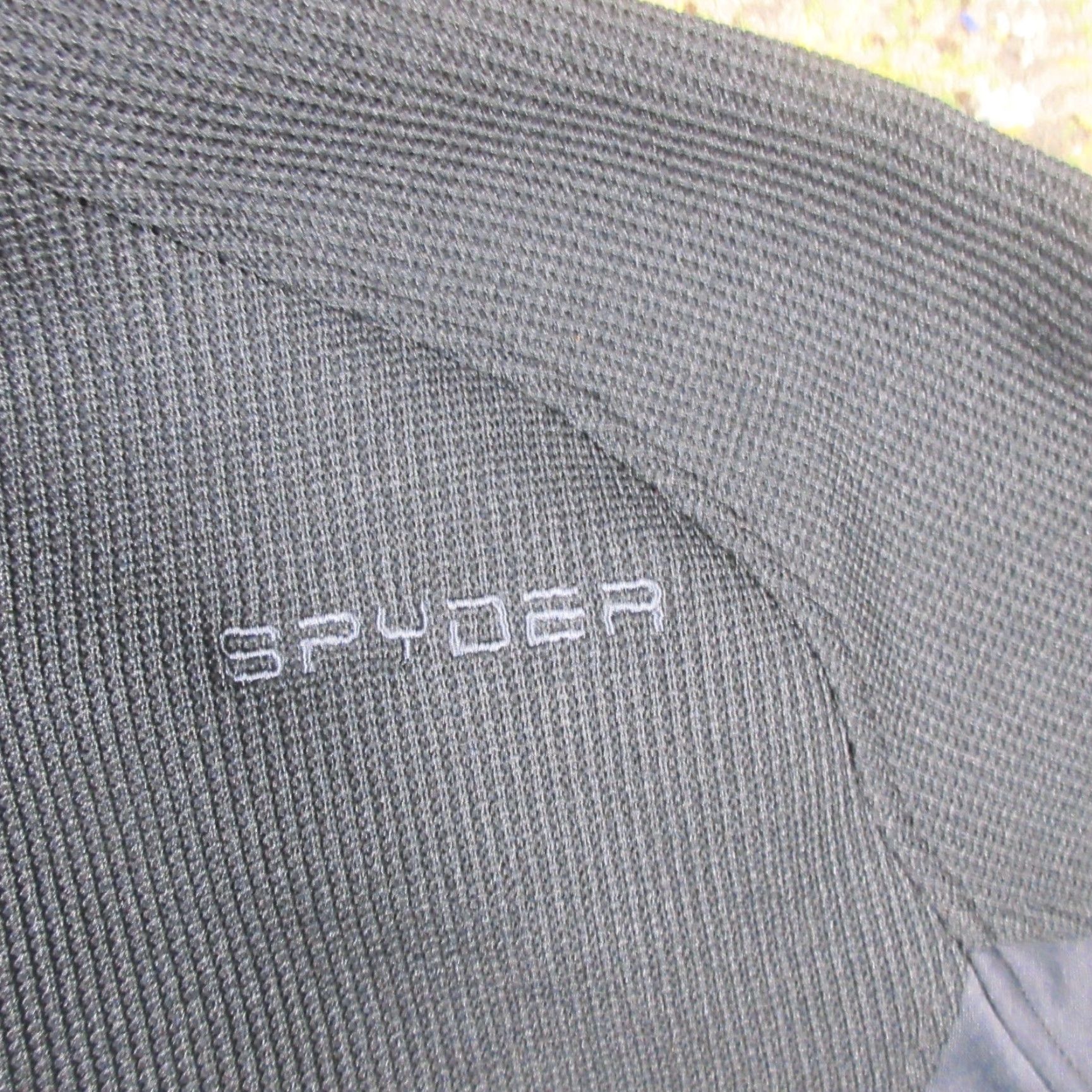 Spyder Spyder Core Sweater Pullover Mens 2XL Black Mock Neck 1/4 Zip Lightweight Thermal Knit Size US XXL / EU 58 / 5 - 4 Thumbnail