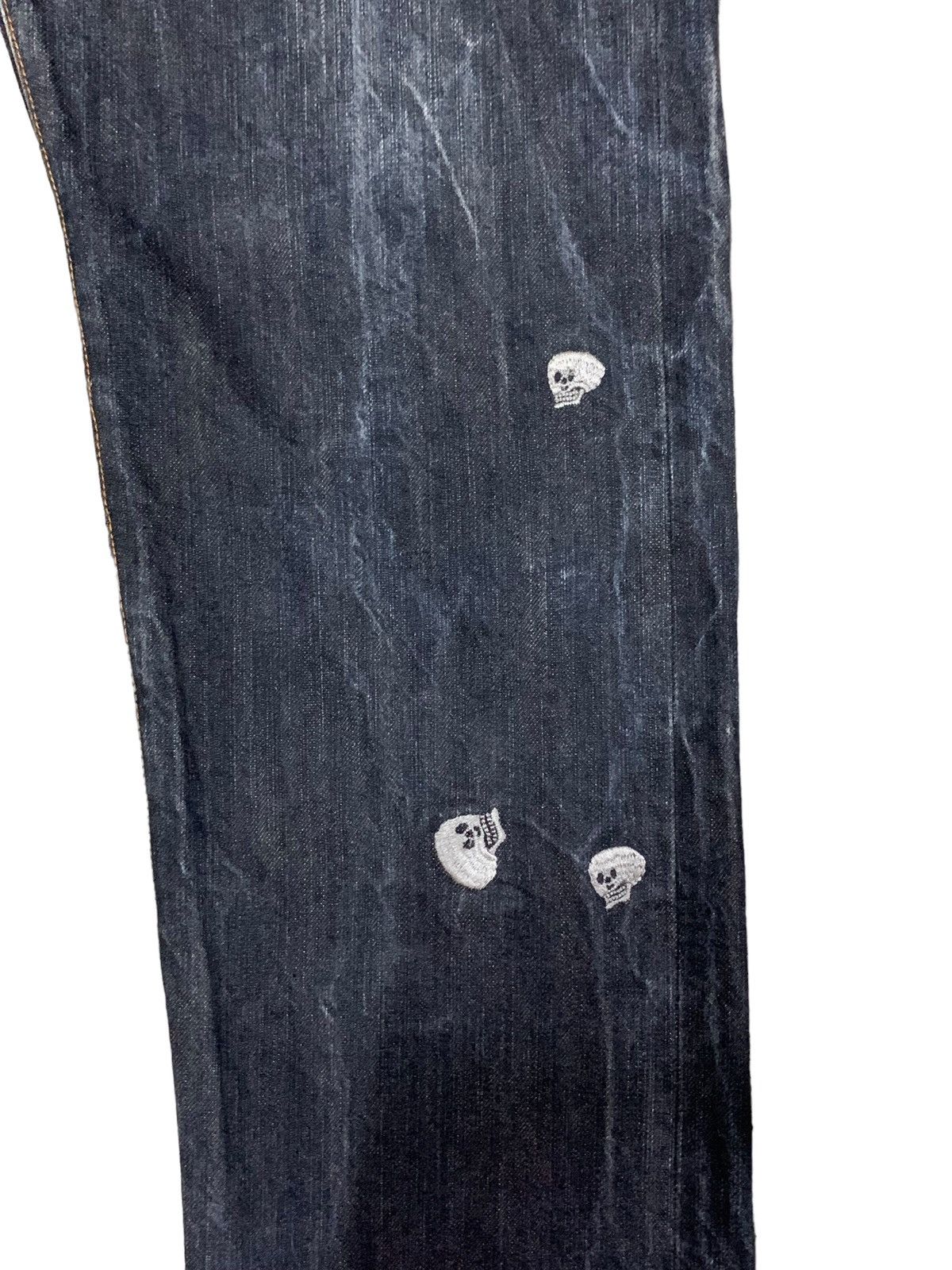Evisu Evisu Selvedge ButtonFly Skull Embroidery Jeans Size US 40 / EU 56 - 7 Thumbnail