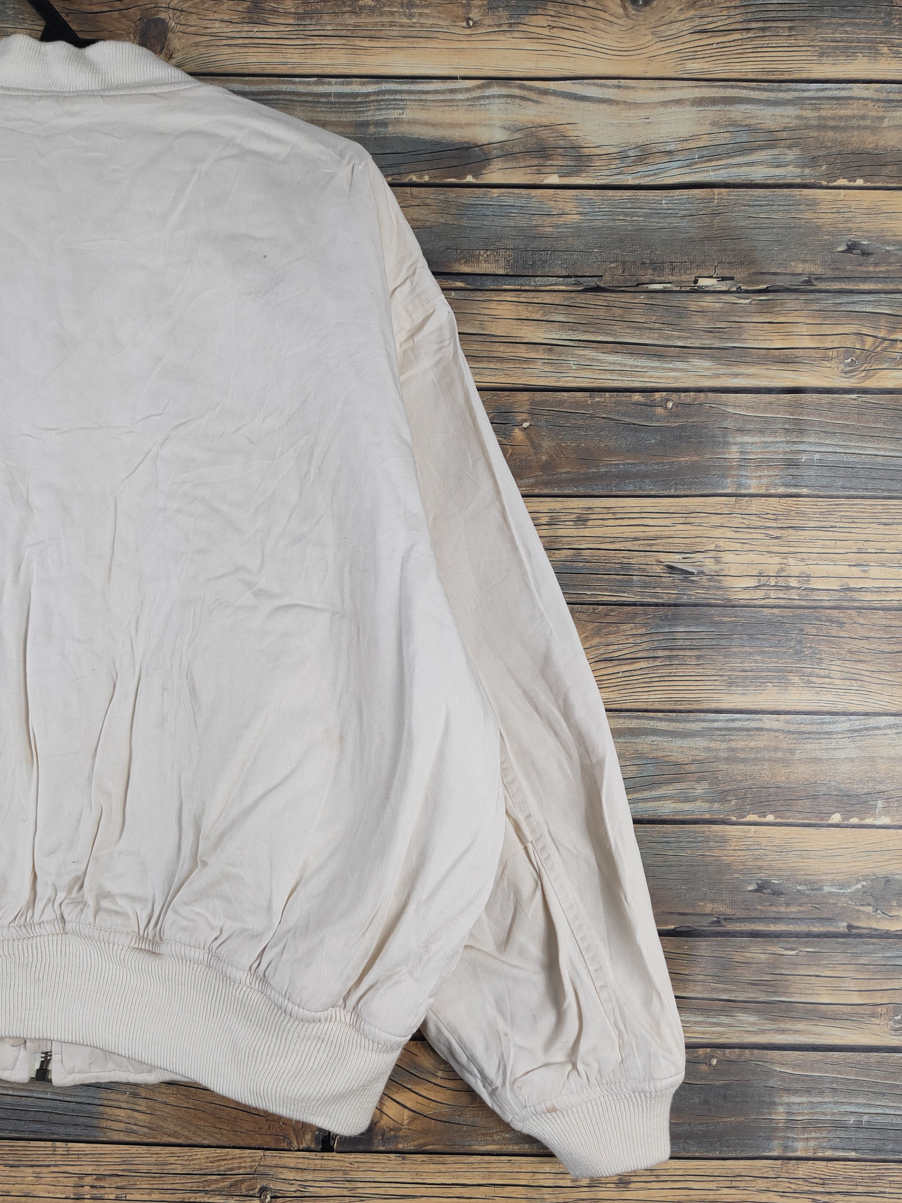 Japanese Brand Big Volunt racing Ivory Jackets vintage #W2051 Size US XL / EU 56 / 4 - 11 Thumbnail