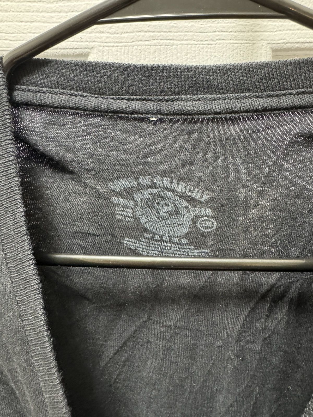 Vintage Sons of Anarchy SOA Vintage Skull Gun M-16 AR Samcro Shirt Size US XXL / EU 58 / 5 - 4 Thumbnail