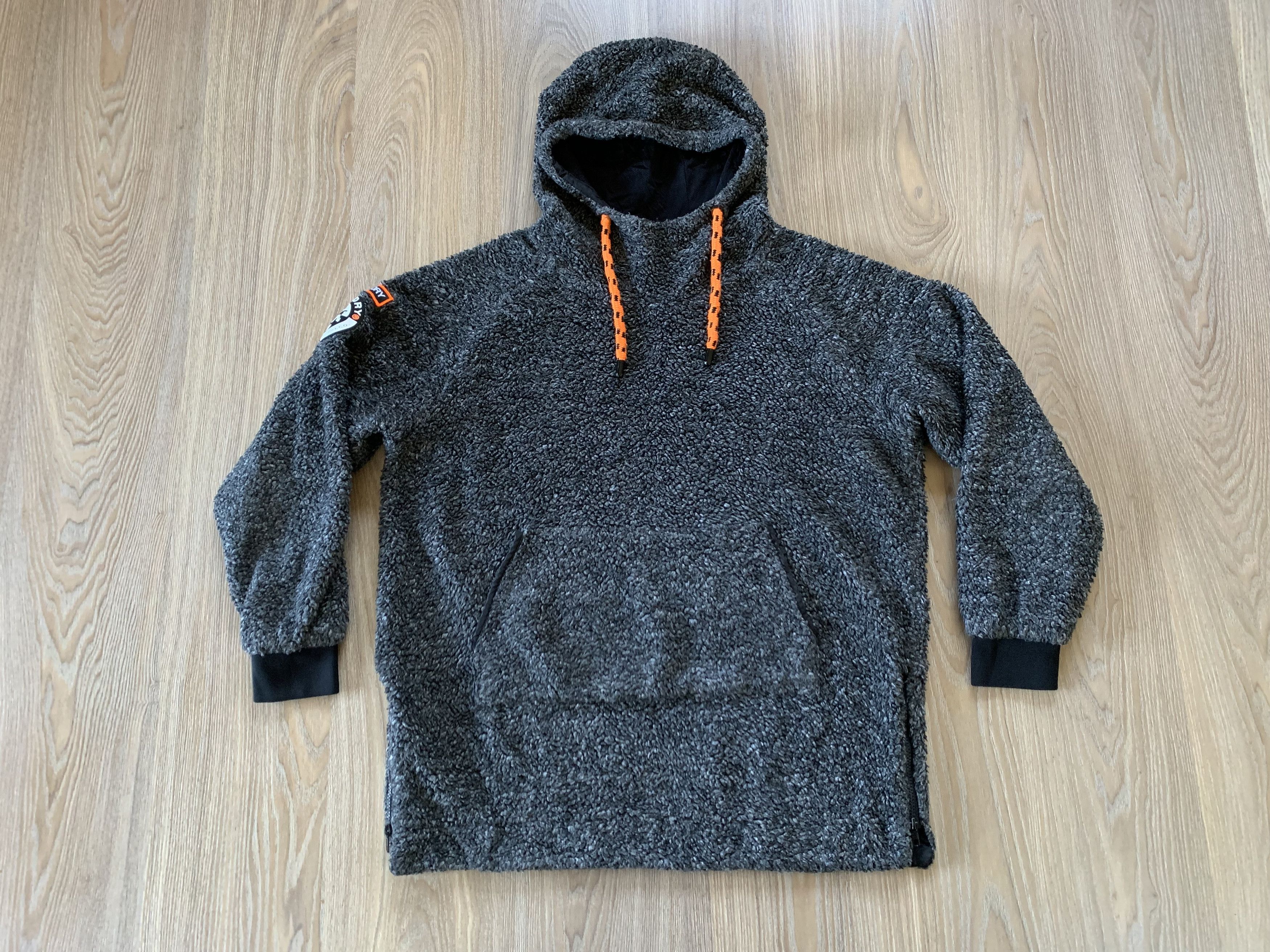 Superdry Superdry International Mens Hoodie Sherpa Fleece Hood Size US XL / EU 56 / 4 - 2 Thumbnail