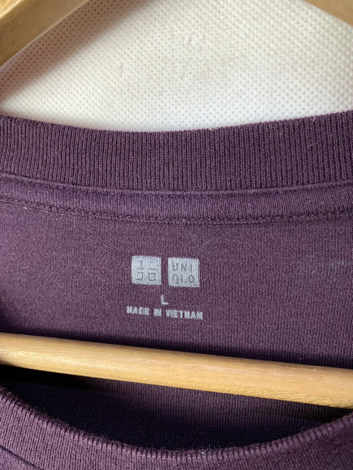 Japanese Brand × Uniqlo 🔥 Uniqlo Purple Longsleeves Tee Size US L / EU 52-54 / 3 - 5 Thumbnail