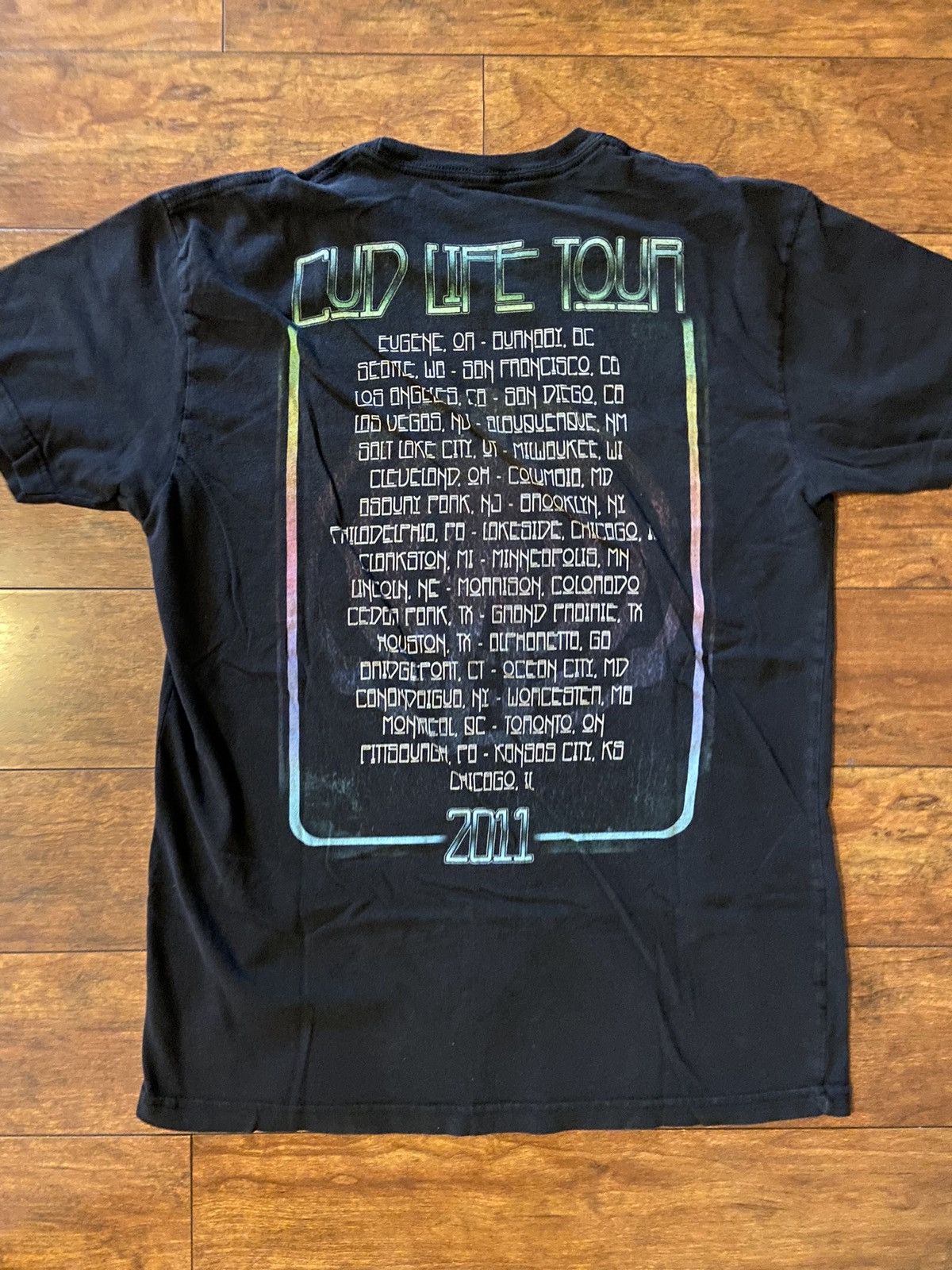 Kid Cudi 2011 Kid Cudi Tour Tee Fits Small Medium Size US M / EU 48-50 / 2 - 2 Thumbnail