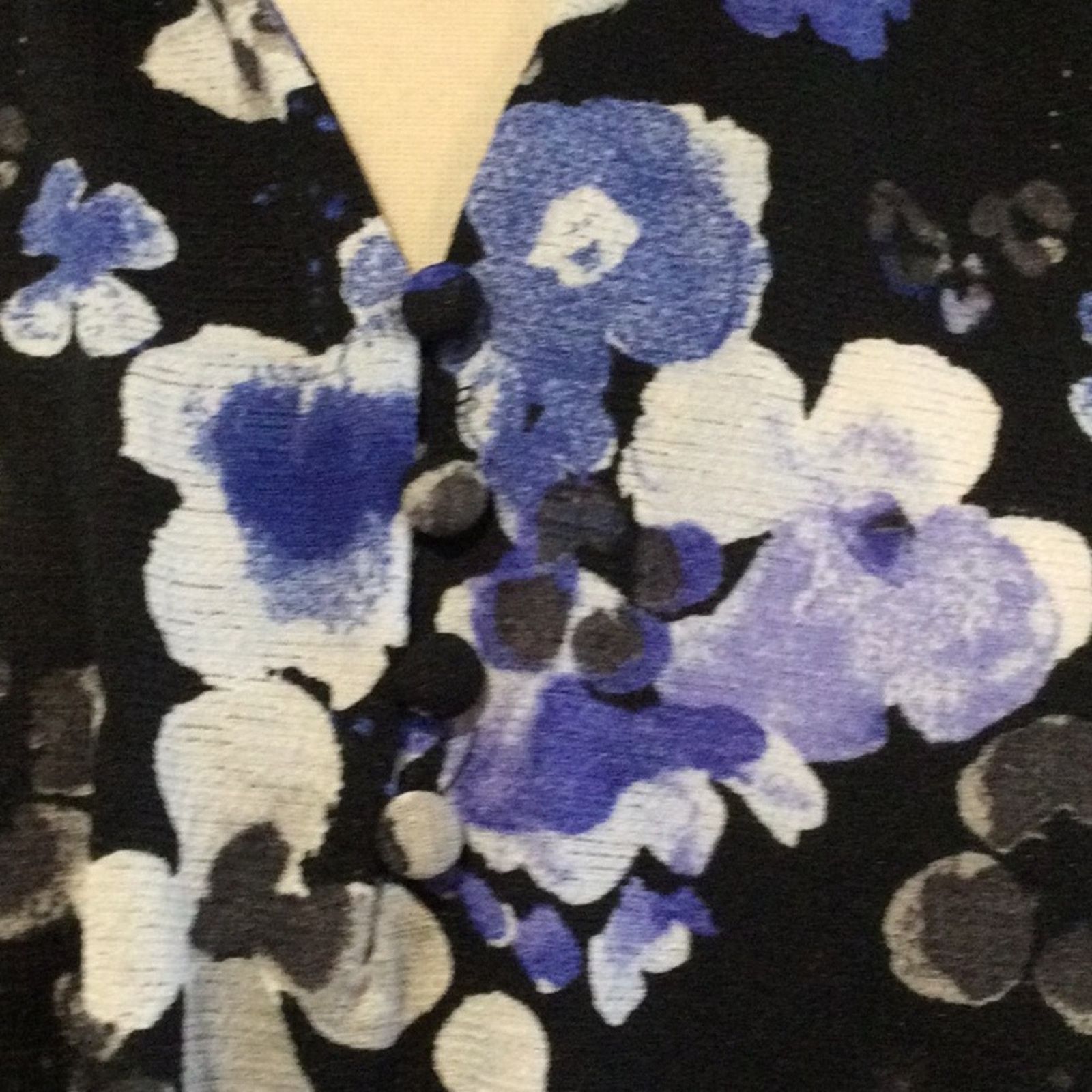 Other Cato Est. 1946 Multicolor Peplum Sleeve Floral Blouse Sz XL Size XL / US 12-14 / IT 48-50 - 3 Thumbnail