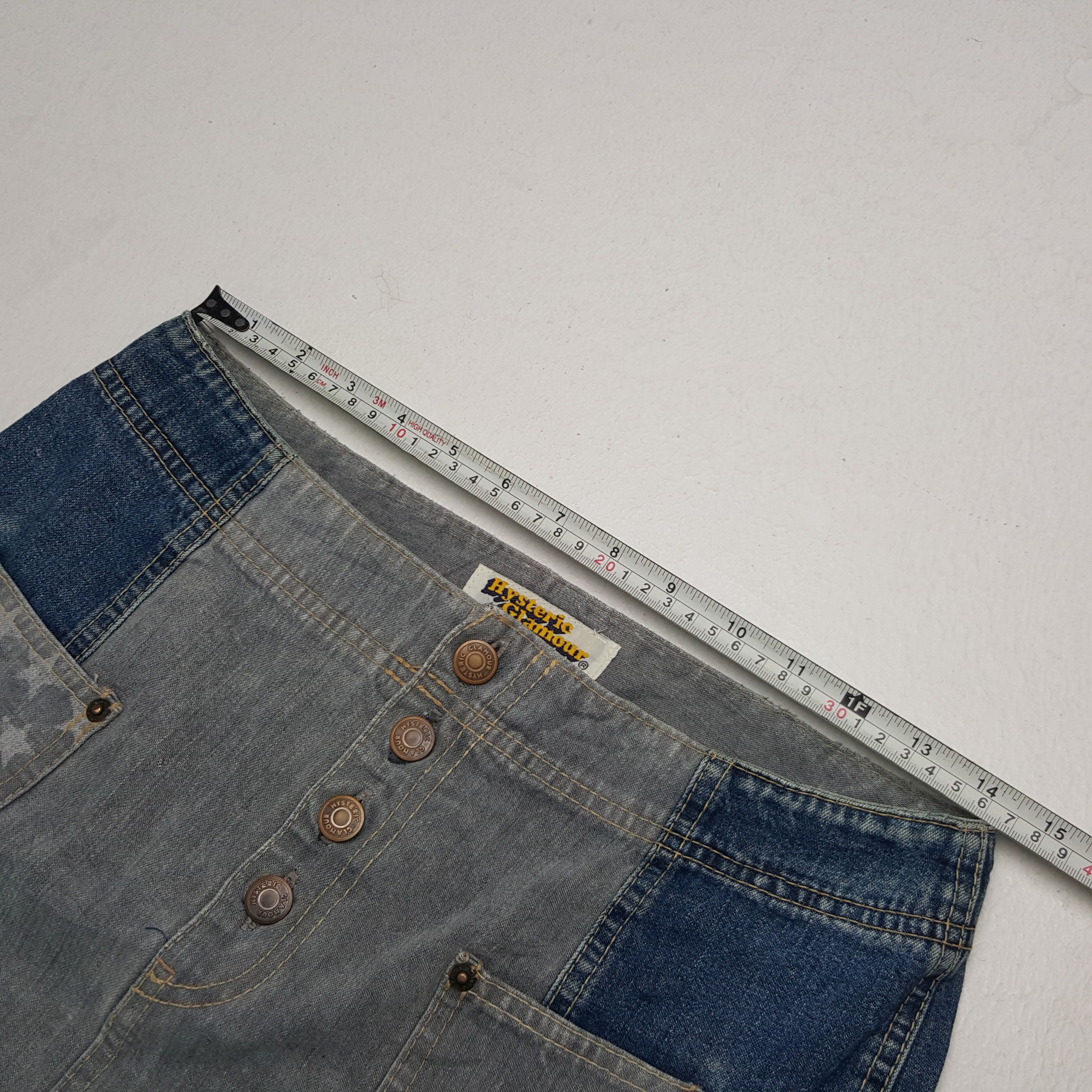 Hysteric Glamour × Vintage Vintage Hysteric Glamour Denim Skirts Size 28" / US 6 / IT 42 - 4 Thumbnail