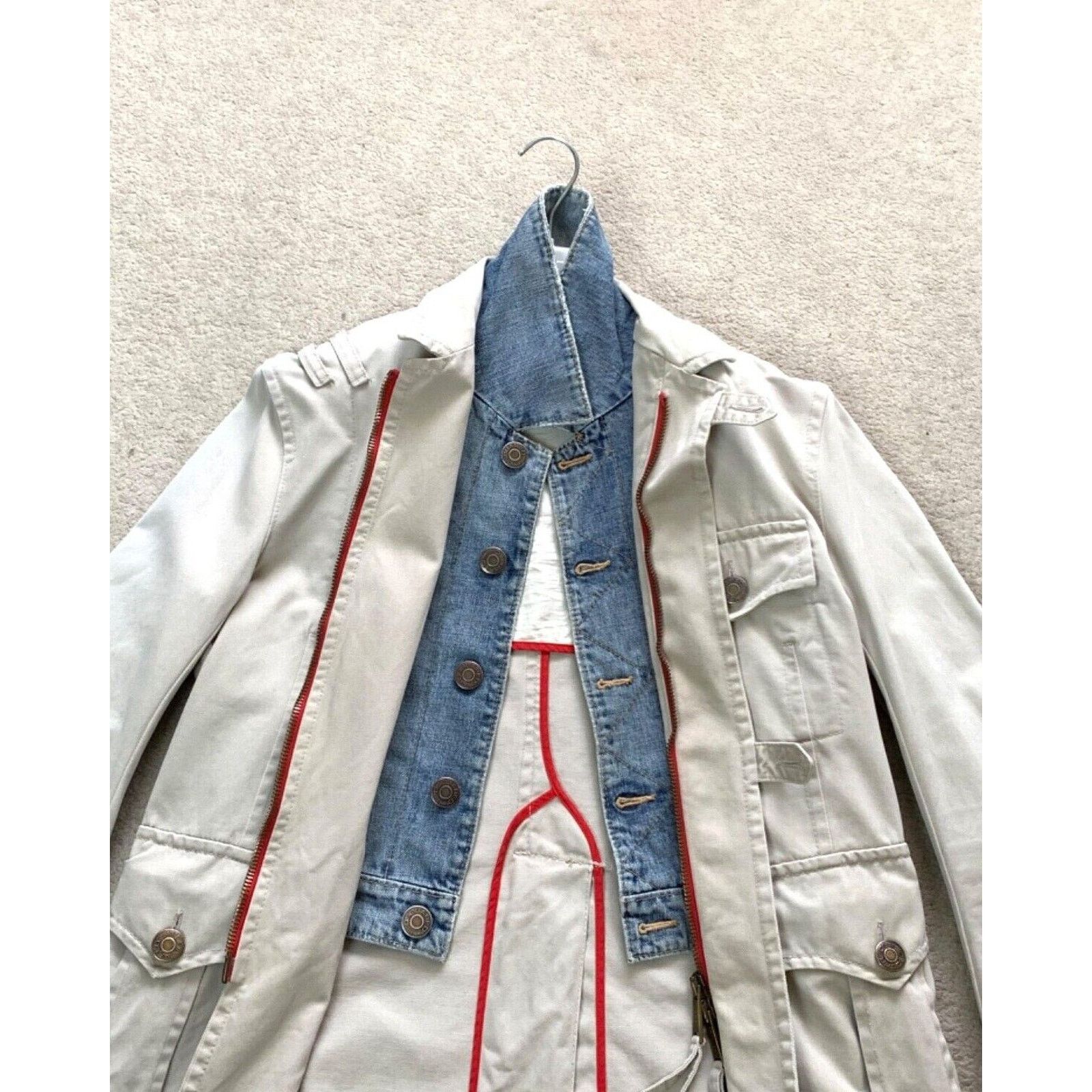 Designer × Dsquared2 Men's DSQUARED2 Coat Jacket Heavyweight SZ EU 50 UK 40 M - L Size US M / EU 48-50 / 2 - 7 Thumbnail