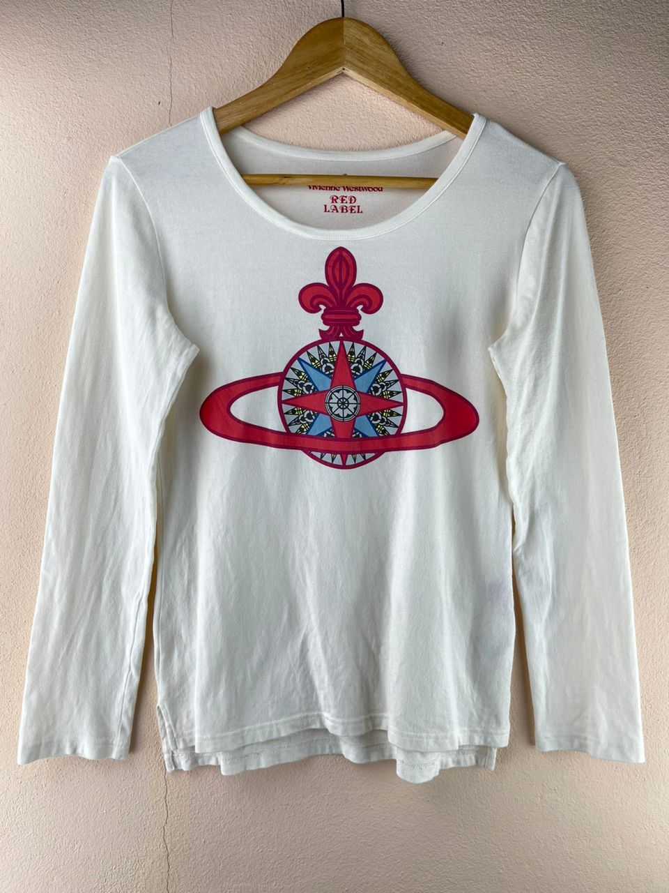 Designer × Vivienne Westwood Vivienne Westwood Iconic ORB Logo Long Sleeve Tee Size XS / US 0-2 / IT 36-38 - 4 Thumbnail