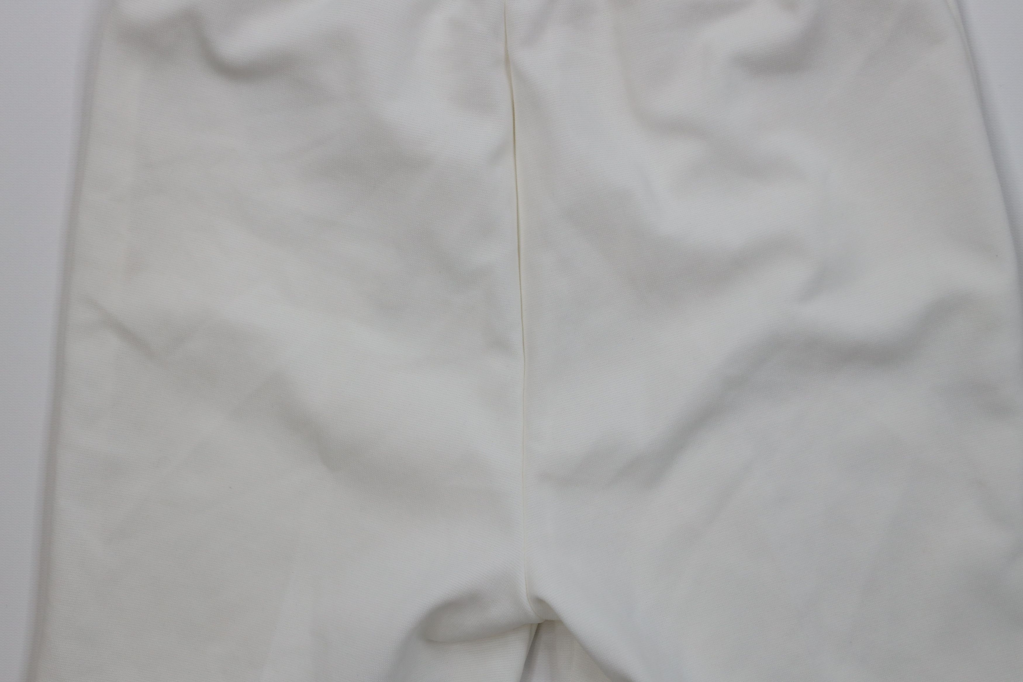 Vintage Vintage 70s Streetwear Sheer Knit Shorts White Polyester USA Size 36" / US 14 / IT 50 - 9 Thumbnail
