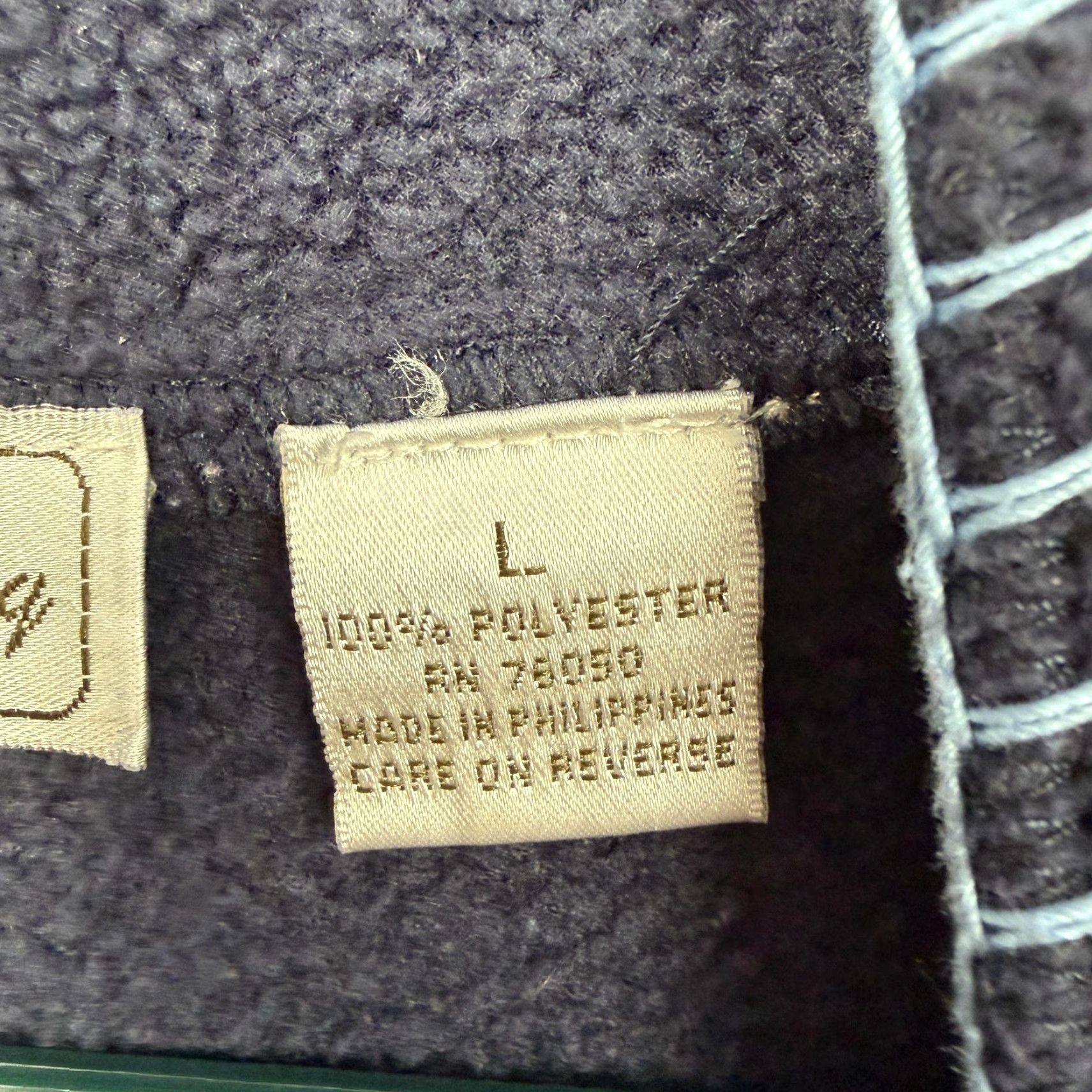 Vintage VINTAGE San Michelle Bay Sweater Pullover Blue L Womens Embroidered Mountain Fleece Mock Neck Cabin Outdoor 90s? Size L / US 10 / IT 46 - 7 Thumbnail