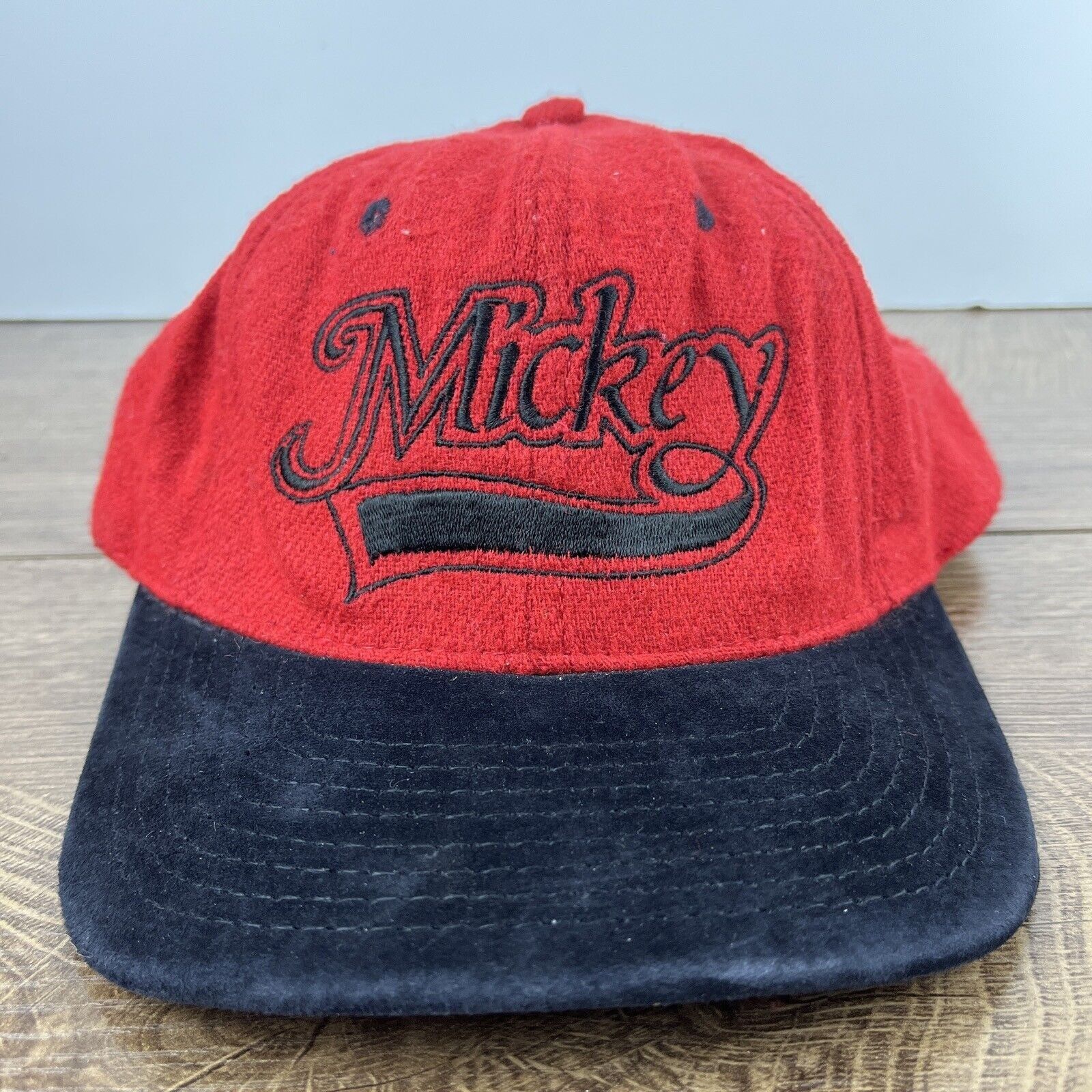 Other Mickey Mouse Hat Mickey Red Cap Red Hat Adjustable Adult Siz Size ONE SIZE - 4 Thumbnail