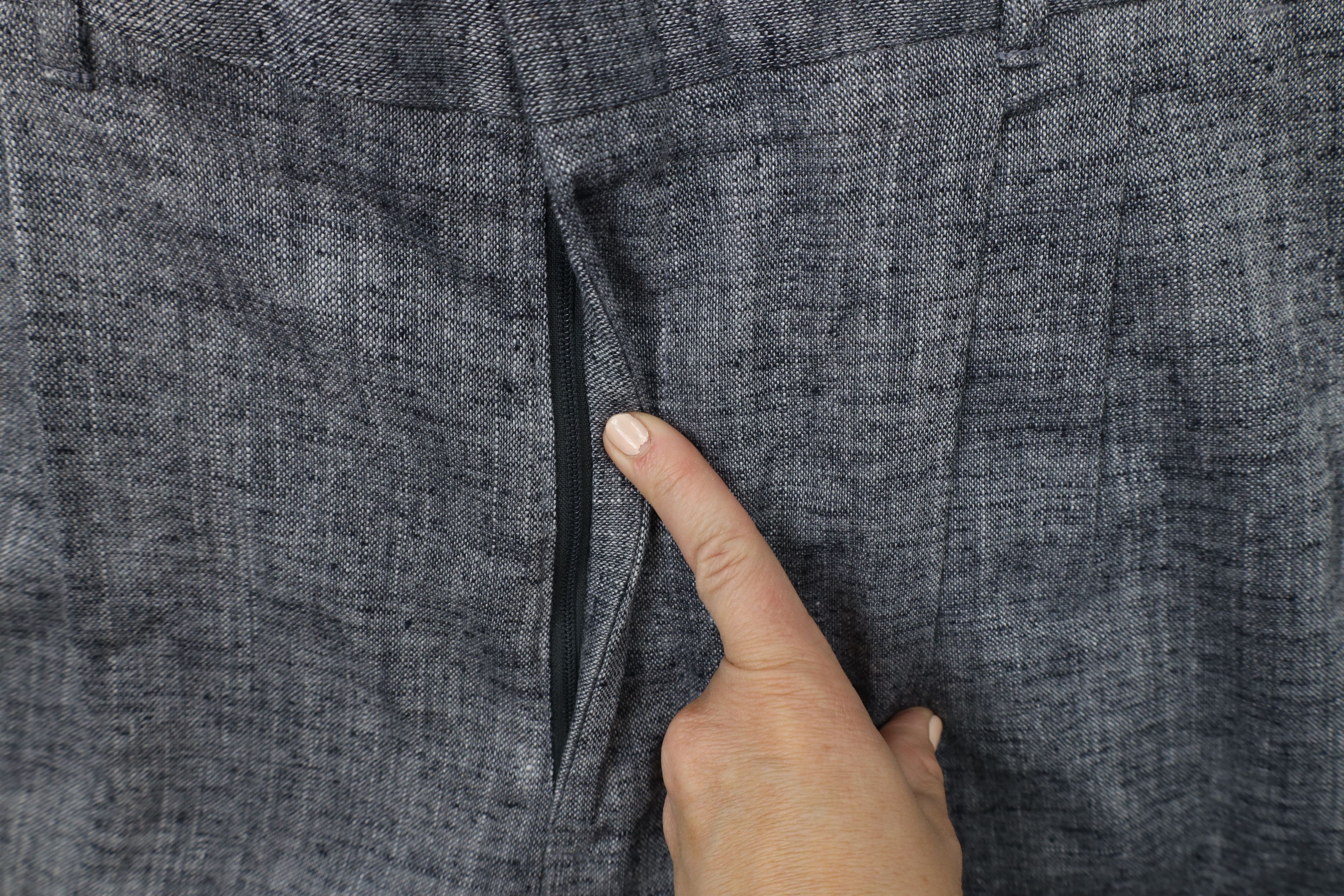 Vintage Deadstock Vintage 70s Rockabilly Fleck Tweed Chino Pants USA Size US 36 / EU 52 - 5 Thumbnail
