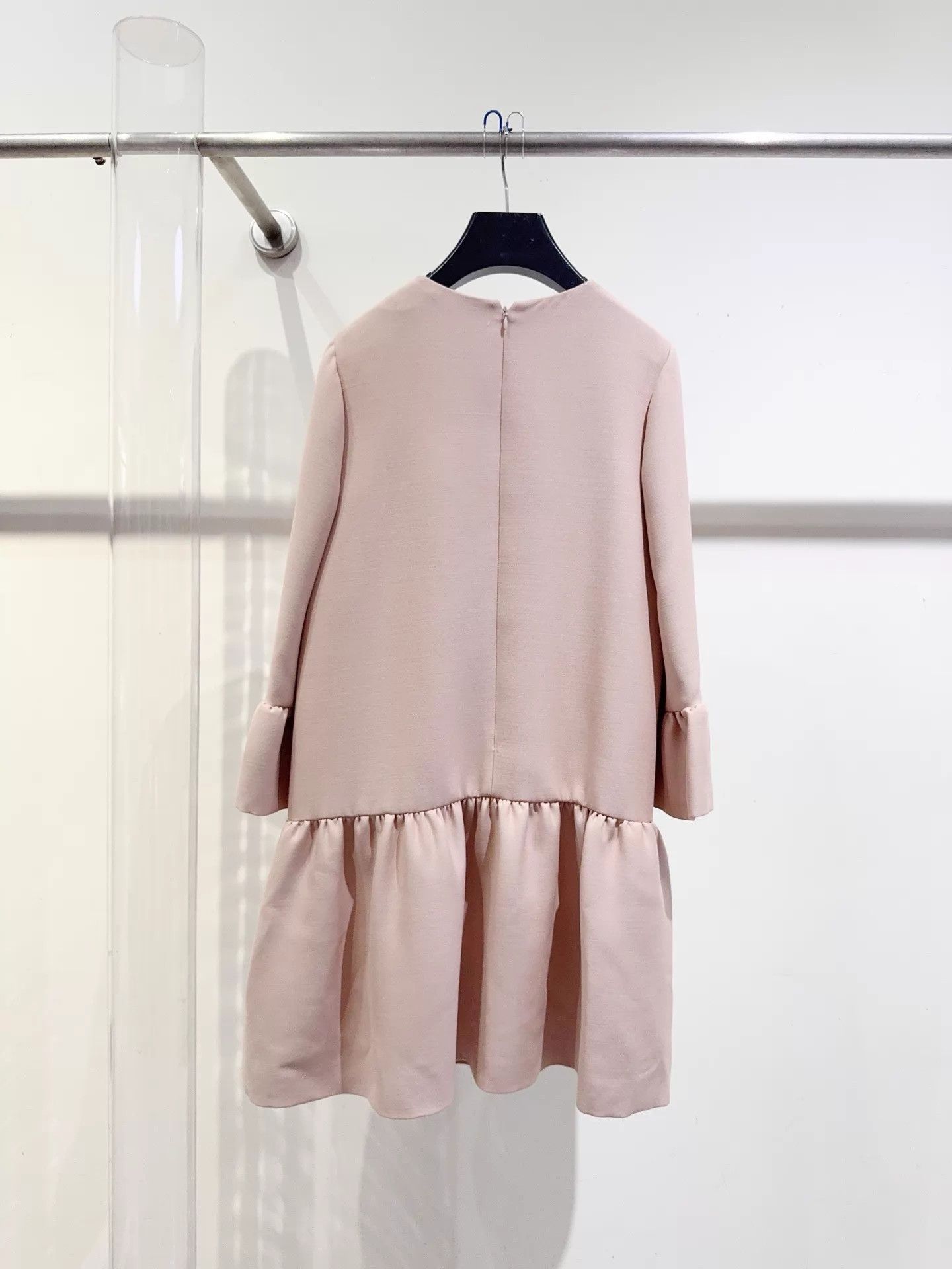 Dior Dior Blush Pink Silk-Wool Dress F40 (New, Tags) Size M / US 6-8 / IT 42-44 - 2 Thumbnail