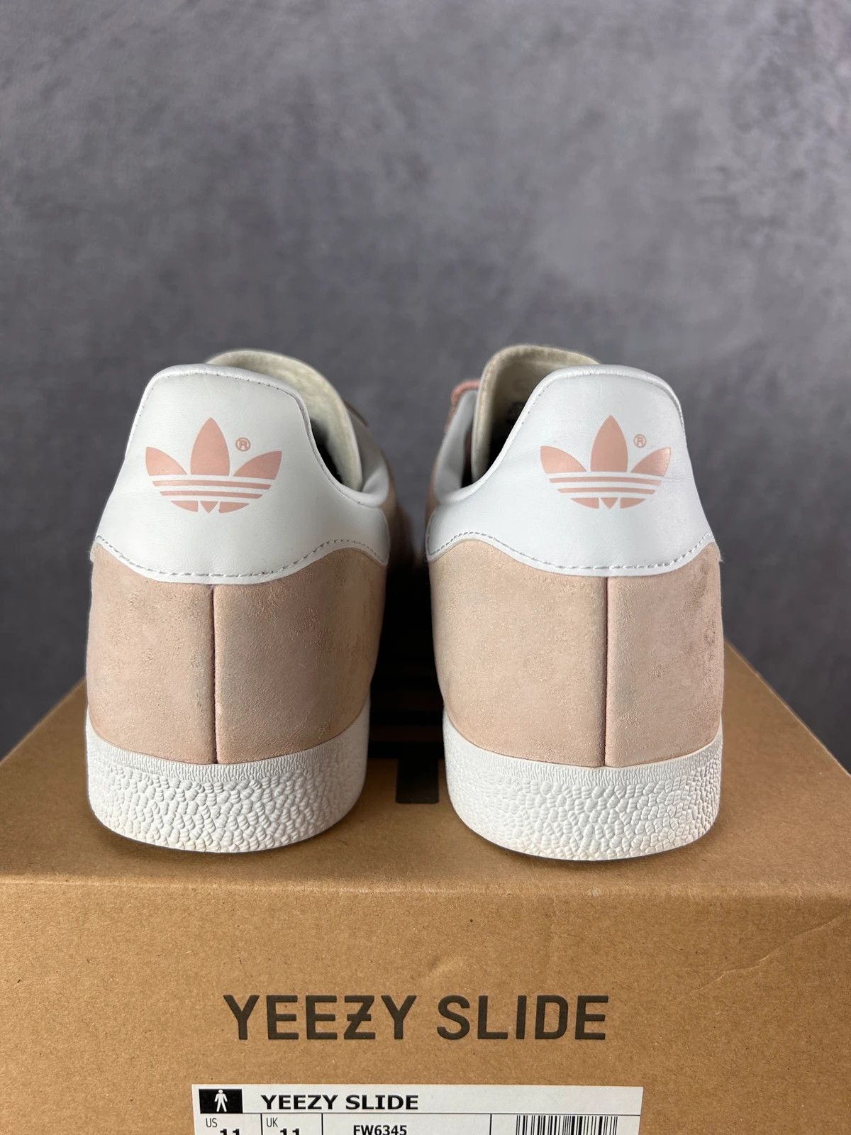 Adidas Adidas Gazelle powder pink suede mini logo print Y2K Size US 9.5 / EU 42-43 - 4 Thumbnail