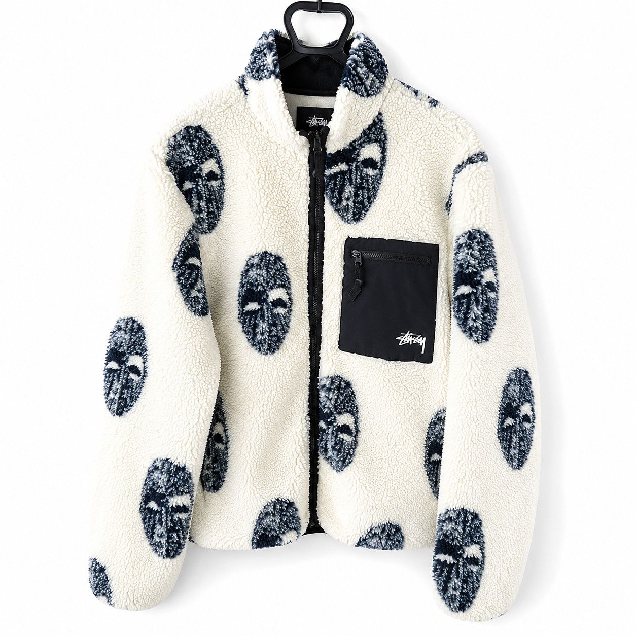 Stussy Japan Stussy Mask Fleece Zip Jacket Size US L / EU 52-54 / 3 - 1 Thumbnail