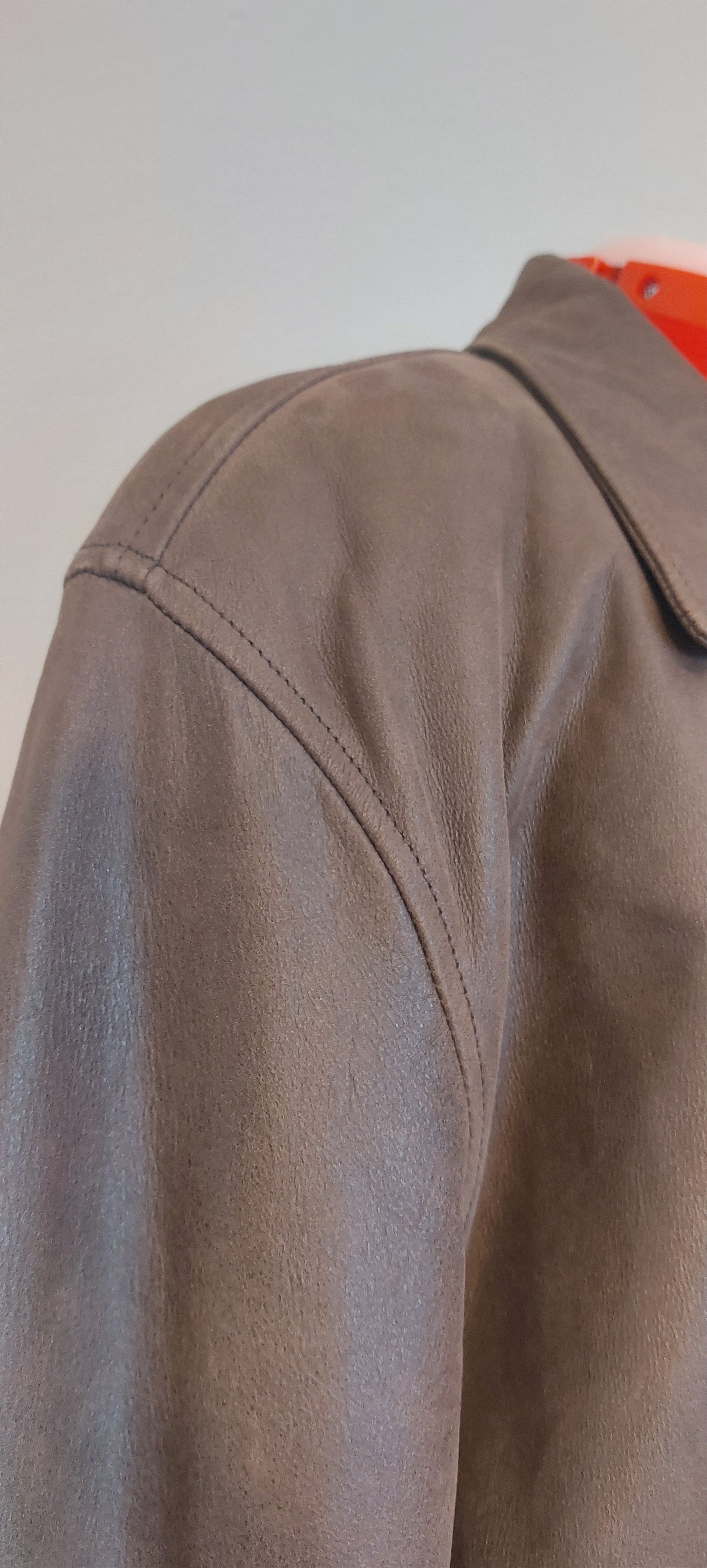 Vintage Vintage Italian Nubuck Leather Blazer Brown EU 54 Size US L / EU 52-54 / 3 - 5 Thumbnail