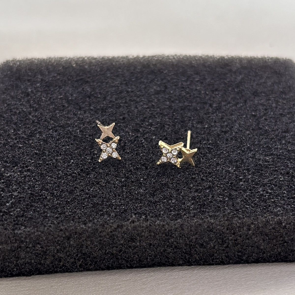 Other Small Tiny CZ Star Stud Earrings for Men Women Size ONE SIZE - 3 Thumbnail