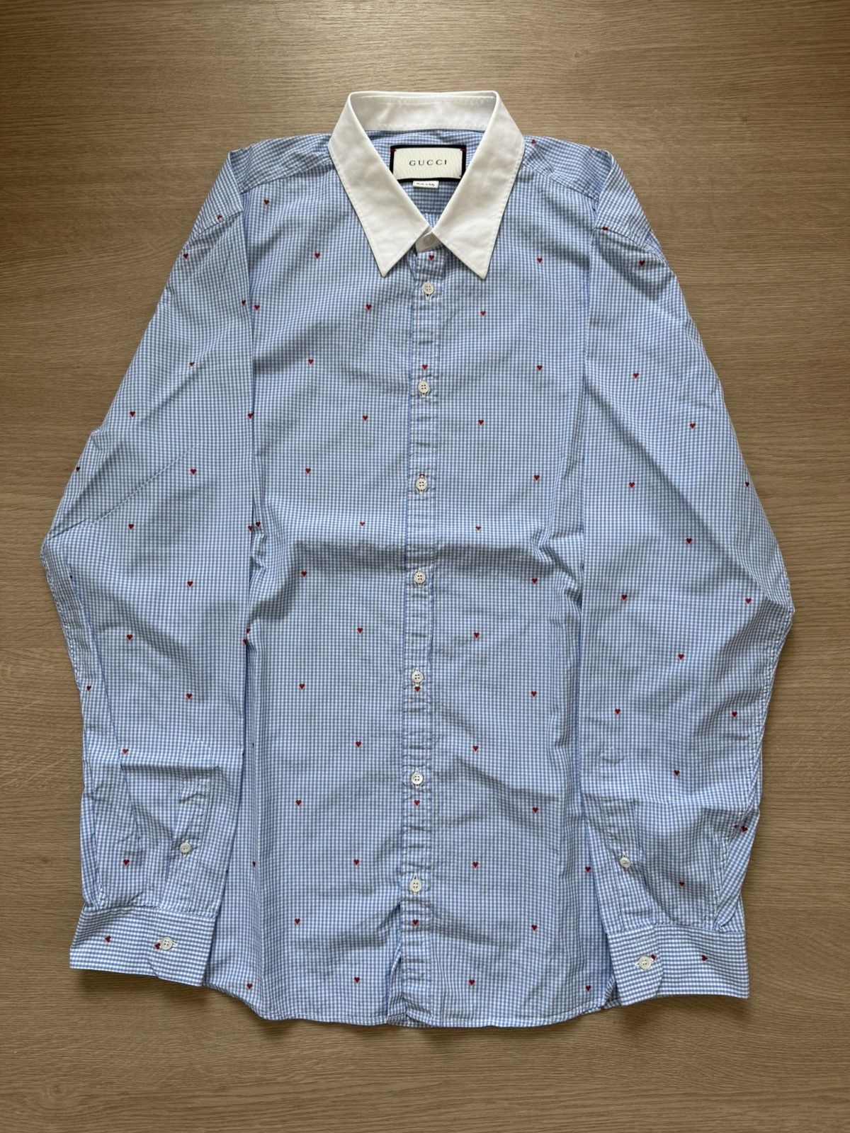 Gucci Gucci valentine shirt Size US XL / EU 56 / 4 - 1 Thumbnail