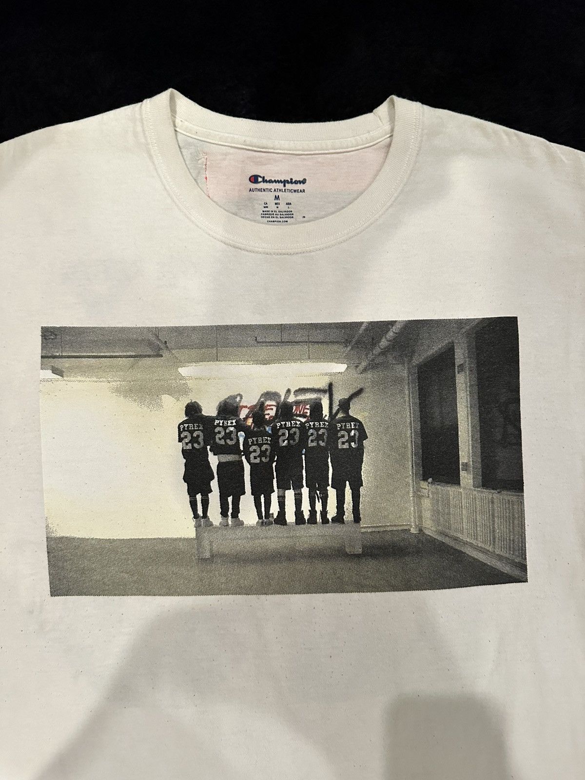Champion × Pyrex Vision × Virgil Abloh Virgil Abloh x MCA Figures of Speech Pyrex Team Tee Size US M / EU 48-50 / 2 - 2 Thumbnail