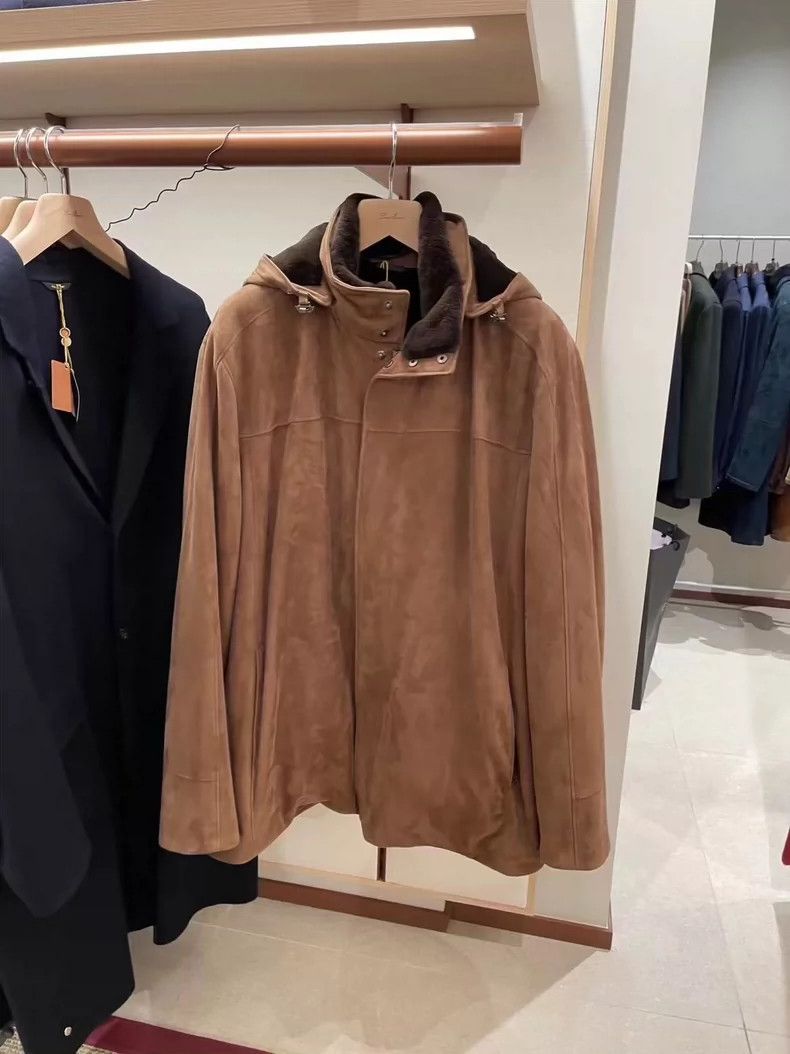 Loro Piana LORO PIANA The lamb fur and mink fur lining was overcome Size US L / EU 52-54 / 3 - 1 Thumbnail