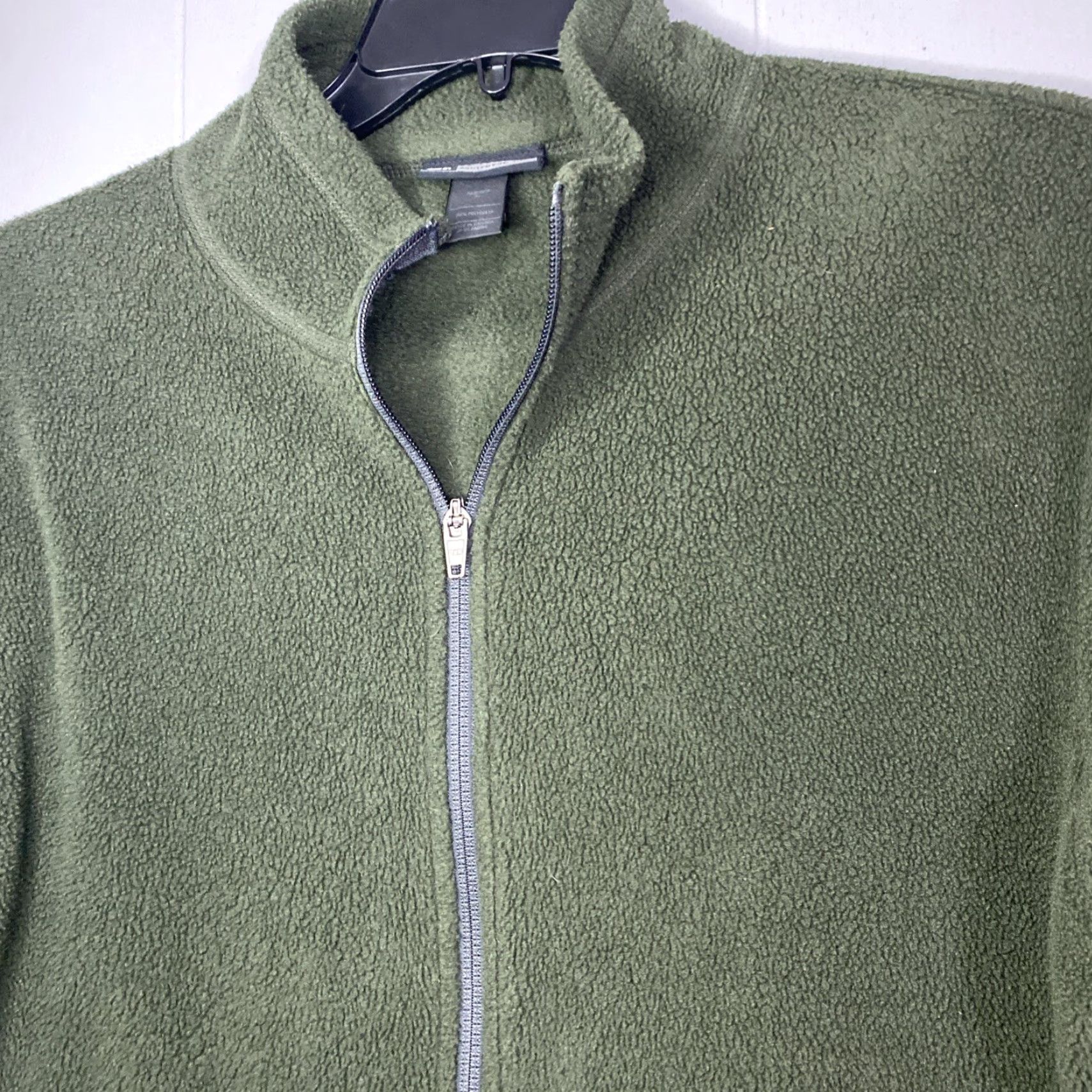 Vintage REI Mens Large Jacket Long Sleeve Outdoor Lightweight Fleece Zip Black Hiking L Size US L / EU 52-54 / 3 - 2 Thumbnail