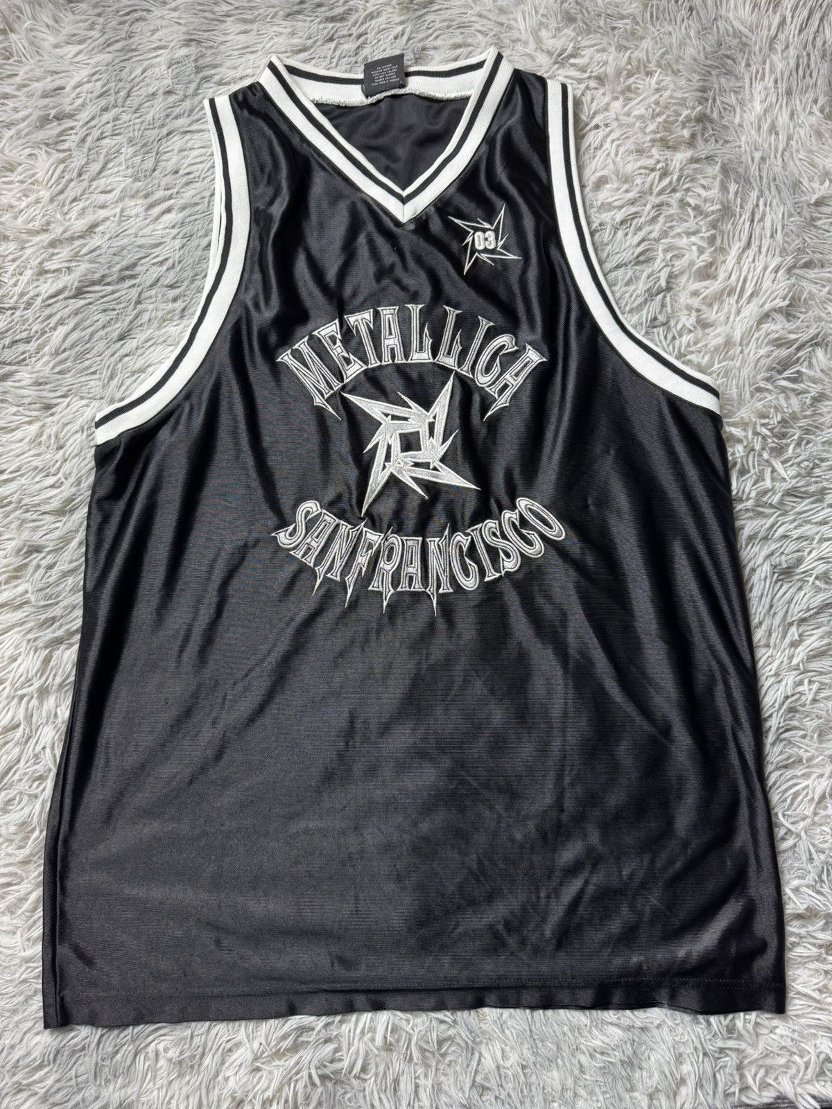 Metallica Vintage Metallica Jersey 2003 San Francisco Size US L / EU 52-54 / 3 - 1 Thumbnail