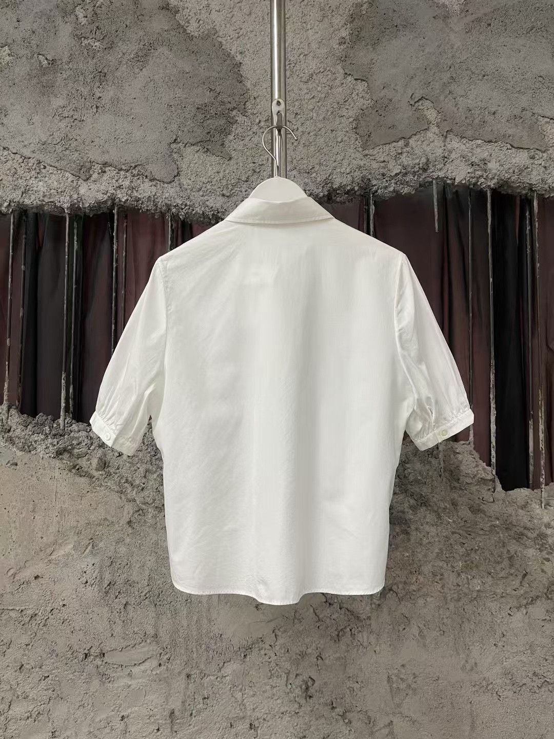Dior Dior Embroidered CD Bee Puff Sleeve Shirt Size US 7 / EU 40 - 2 Thumbnail