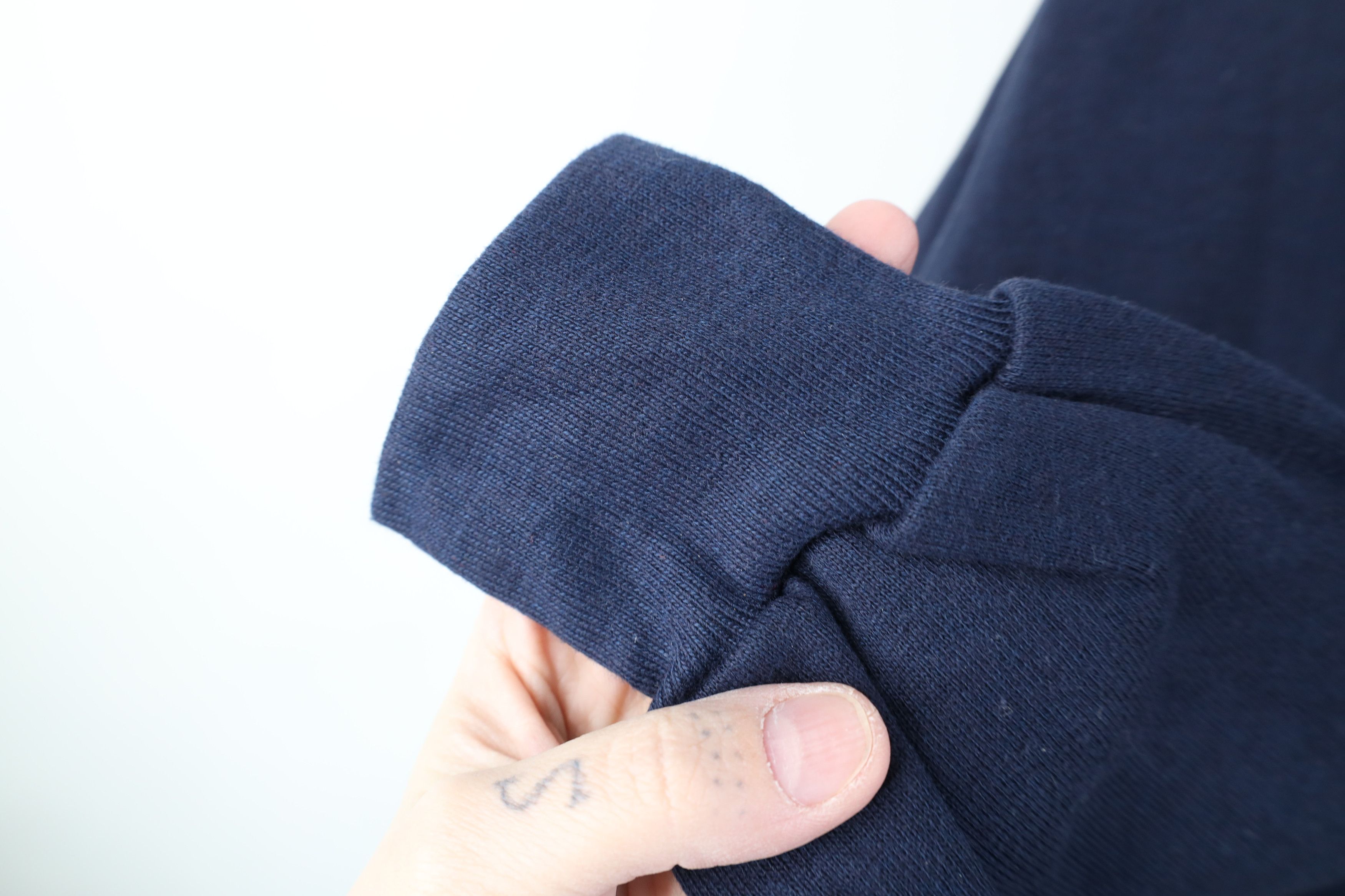 Vintage Vintage 70s Streetwear Crewneck Sweatshirt Navy Blue USA Size US L / EU 52-54 / 3 - 7 Thumbnail