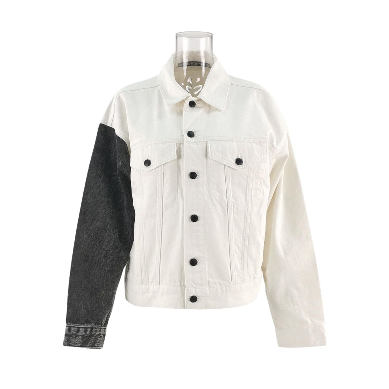 Alexander Wang Alexander Wang Two-Tone Denim Jacket Size S Size US S / EU 44-46 / 1 - 1 Thumbnail