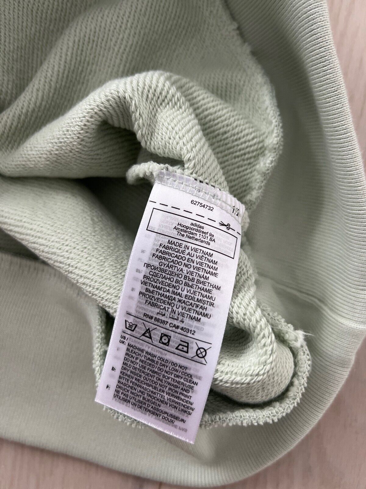 Adidas Adidas Pharrell Williams HS4815 Humanrace Hoody Green ( XS ) Size US XS / EU 42 / 0 - 5 Thumbnail