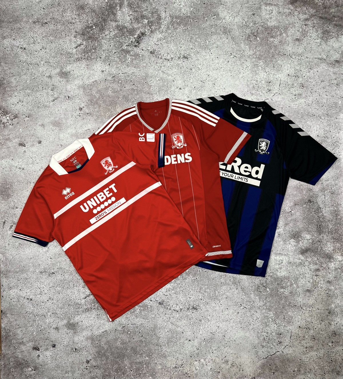 Vintage Middlesbrough FC Jersey 3 - Hummel, Erreà, Adidas Size US M / EU 48-50 / 2 - 1 Thumbnail