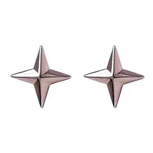 Jewelry Rare 925 silver vintage punk silver star earrings Size ONE SIZE - 4 Thumbnail