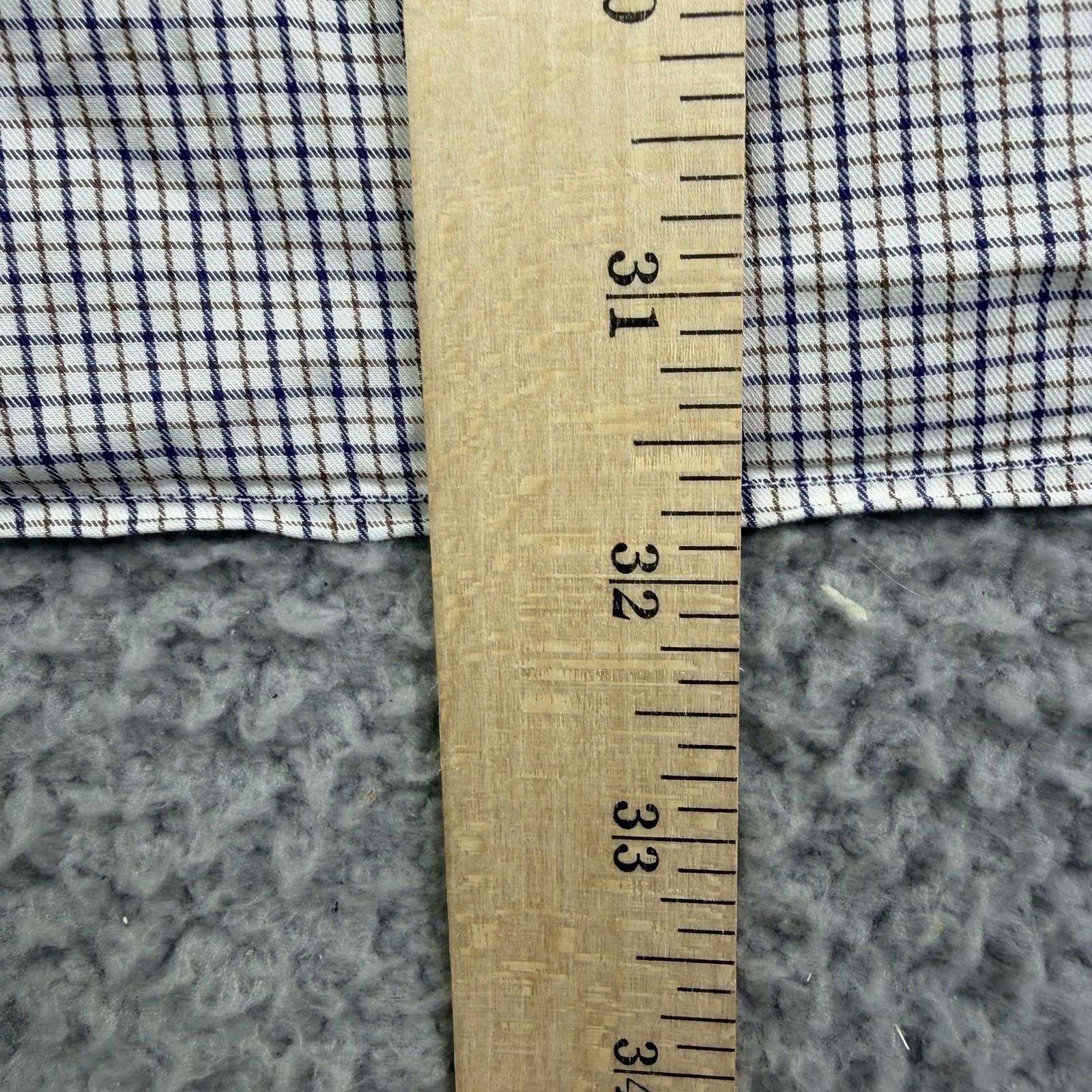Other Boggi Milano Mens XL Shirt Blue White Long Sleeve 43/17 Size US XL / EU 56 / 4 - 8 Thumbnail