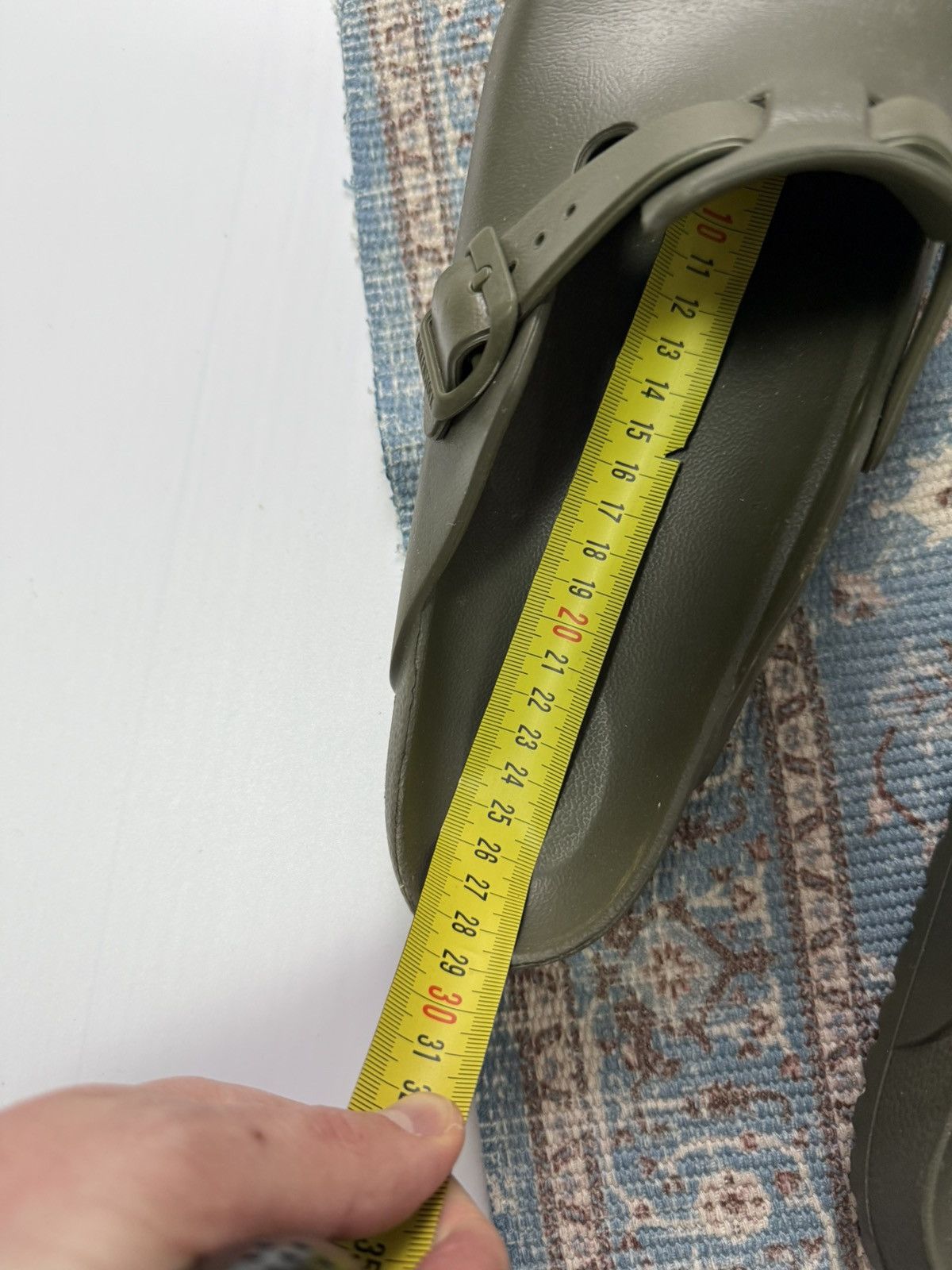 Birkenstock Birkenstock Boston Rubber Khaki Sandals Size US 10 / EU 43 - 10 Thumbnail