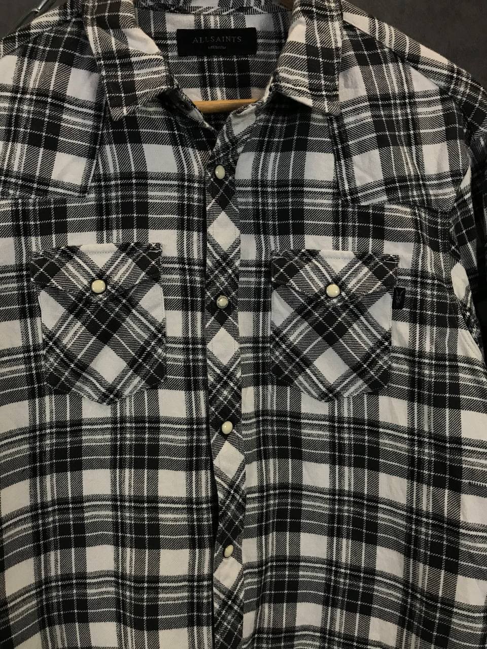 Allsaints Allsaints flannel designer shirt Size US M / EU 48-50 / 2 - 3 Thumbnail