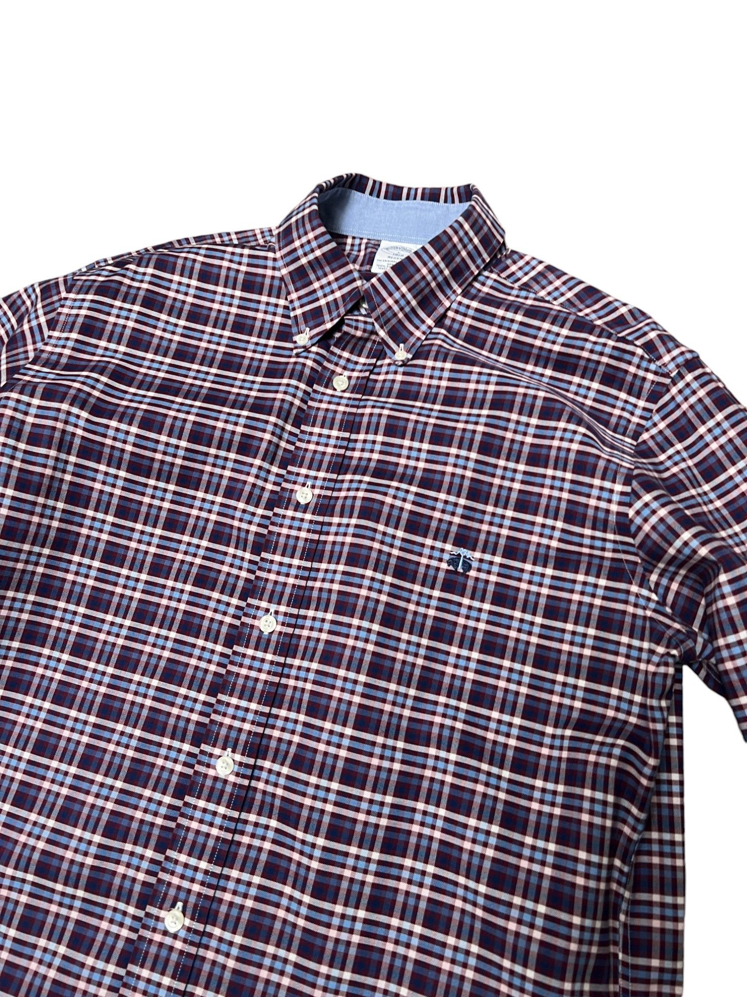 Brooks Brothers Brooks Brothers Shirt Men's L Regent Button Down Plaid Size US L / EU 52-54 / 3 - 9 Thumbnail