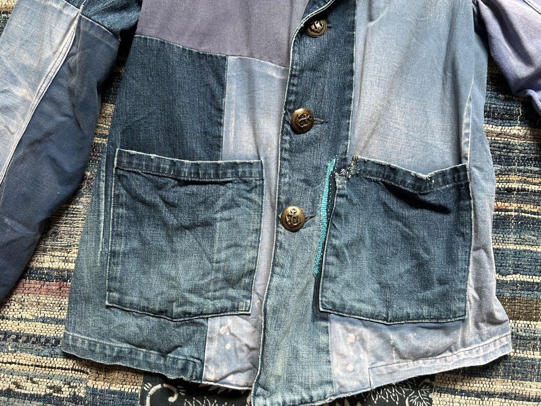 Kapital Kapital Kountry Patchwork Denim Jacket Coverall Size US M / EU 48-50 / 2 - 6 Thumbnail