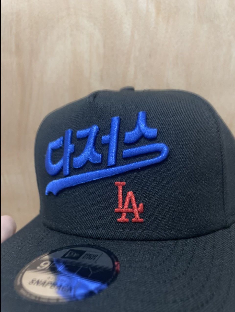 MLB Los Angeles dodgers Korean script new era SnapBack brand new Size ONE SIZE - 2 Thumbnail
