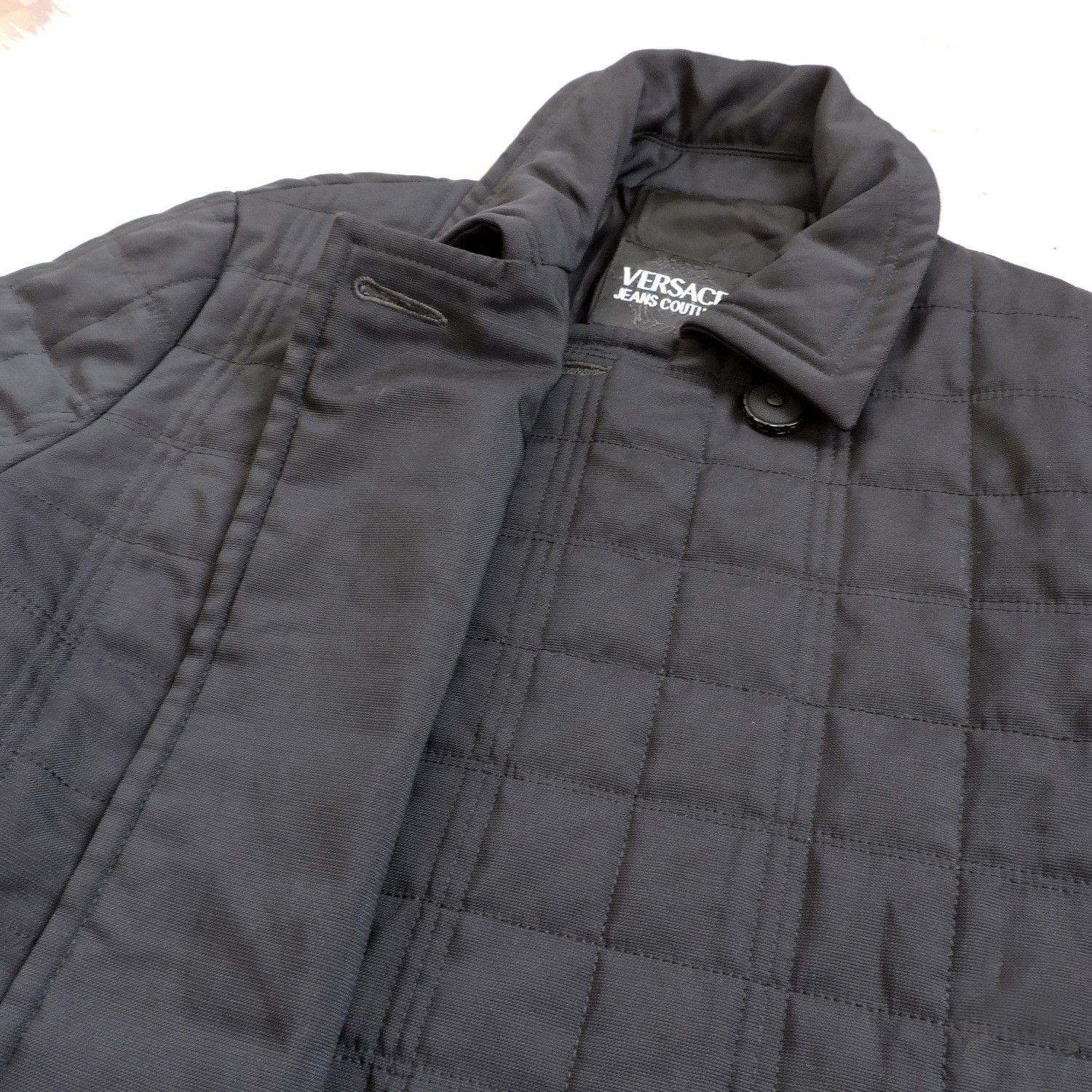 Versace × Versace Jeans Couture Versace Jeans Couture Quilted Coat Size S / US 4 / IT 40 - 16 Thumbnail