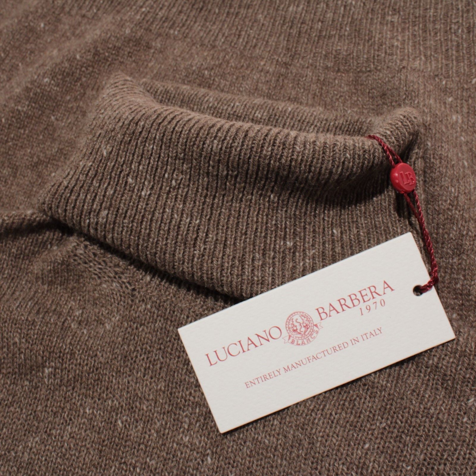 Luciano Barbera Luciano Barbera Sweater Size US M in Brown Size US M / EU 48-50 / 2 - 1 Thumbnail